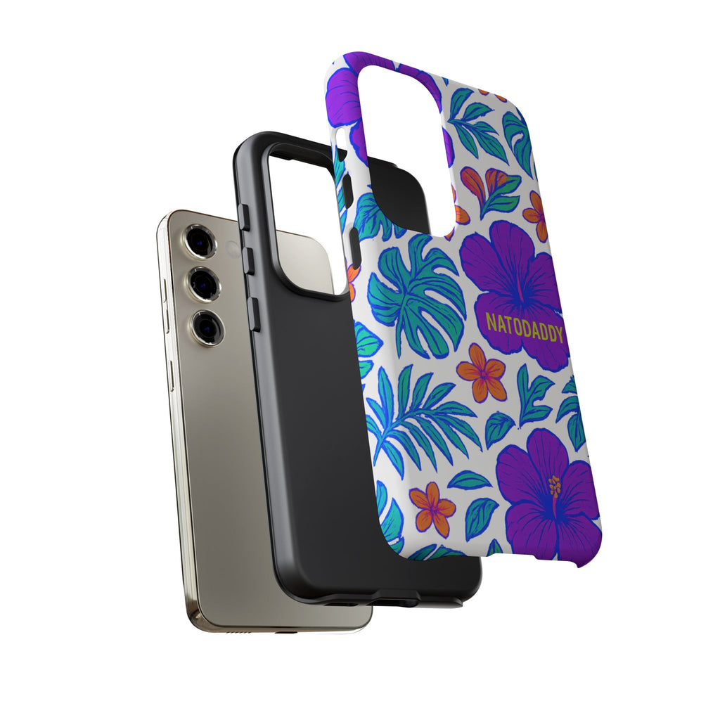Tropical Phone Case | Tough Cases with Floral Design, Gift for Him/Her, Summer Vibe, Phone Accessory, Cute Design