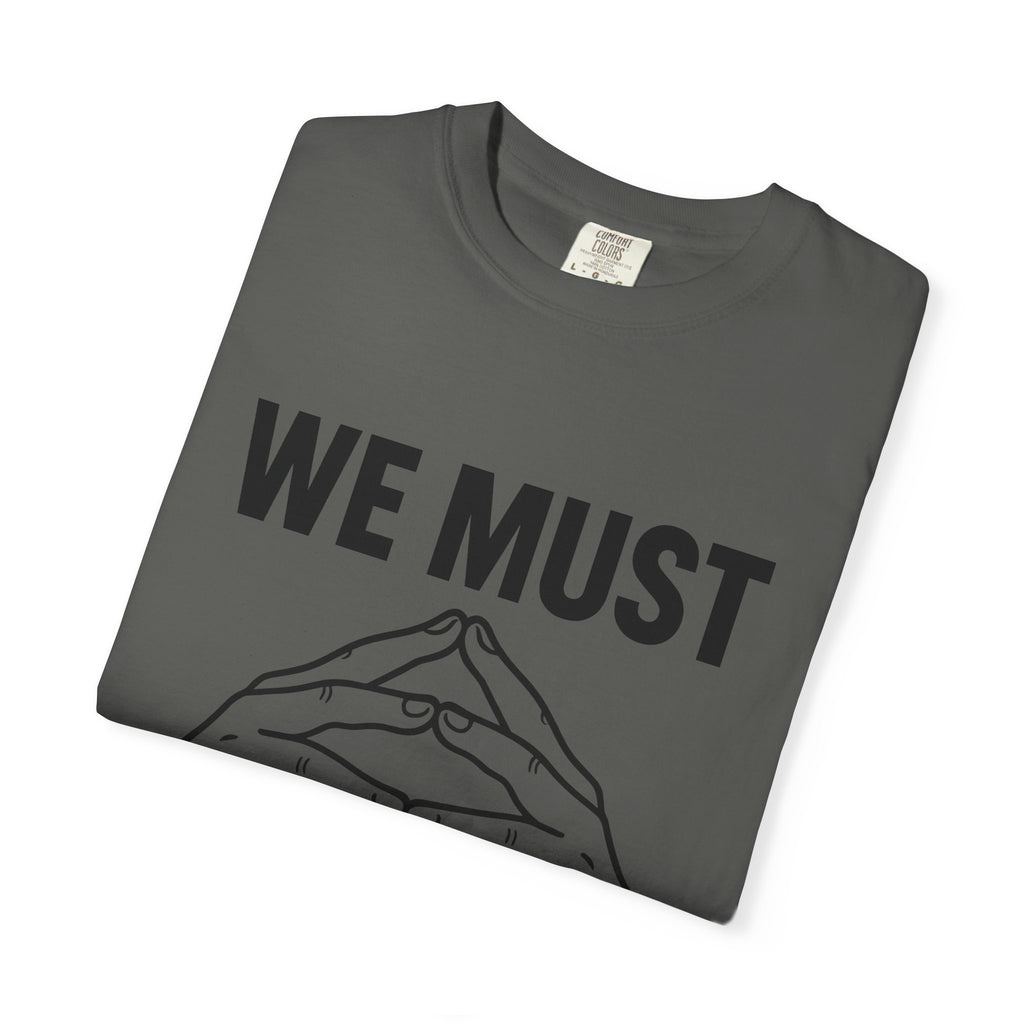 We Must Musk Unisex T-Shirt, Funny Graphic Tee for Tech Lovers, Gift for Elon Musk Fans, Casual Wear, Unique Statement Shirt
