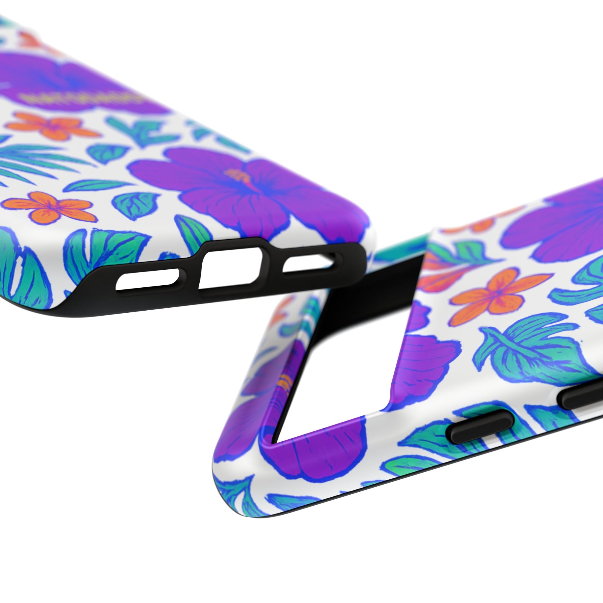 Tropical Phone Case | Tough Cases with Floral Design, Gift for Him/Her, Summer Vibe, Phone Accessory, Cute Design