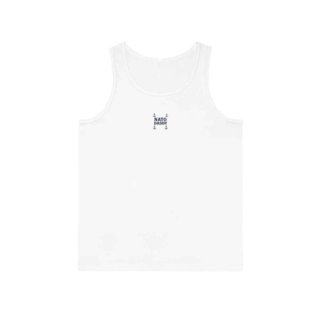 Unisex Softstyle™ Tank Top - Easy Breezy Summer Vibes, Perfect for Casual Outings, Fitness, Beach Days, Gifts, Everyday Wear