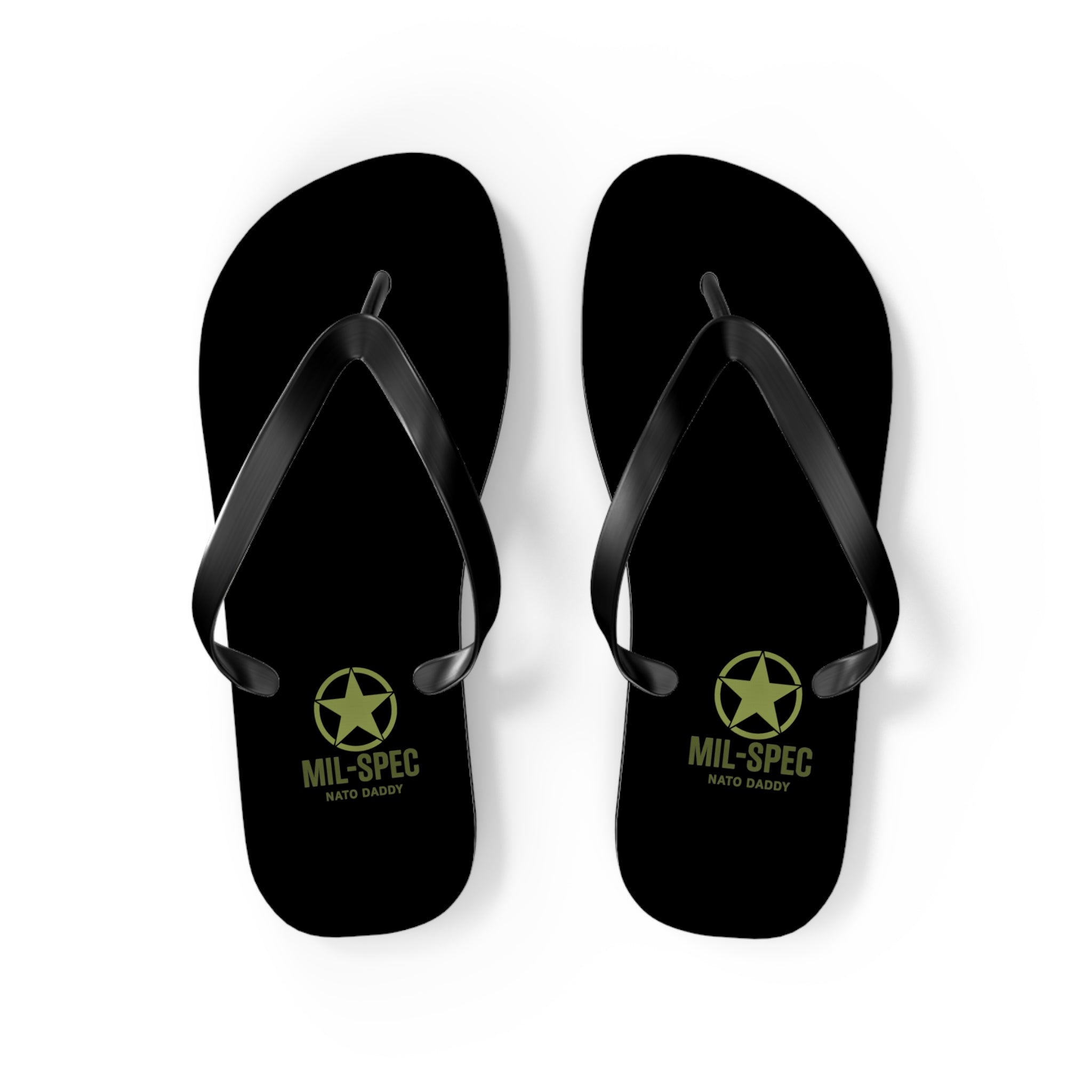 Men's Military-Inspired Flip Flops, Casual Beach Footwear, Outdoor Slippers, Summer Sandals, Customized Summer Style