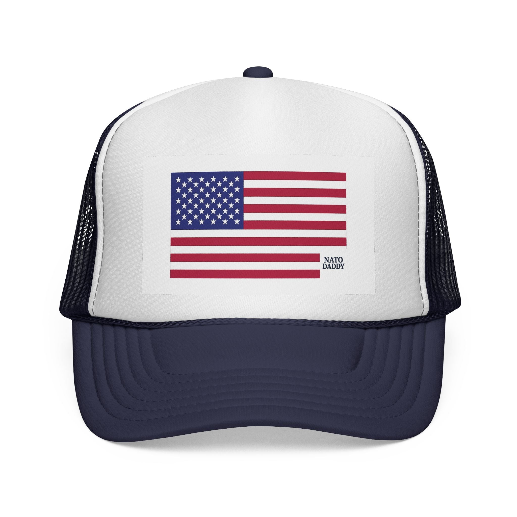 Patriotic Trucker Cap, American Flag Hat, Outdoor Hat, Festival Apparel, Summer Accessories, Gift for Him/Her, USA Pride