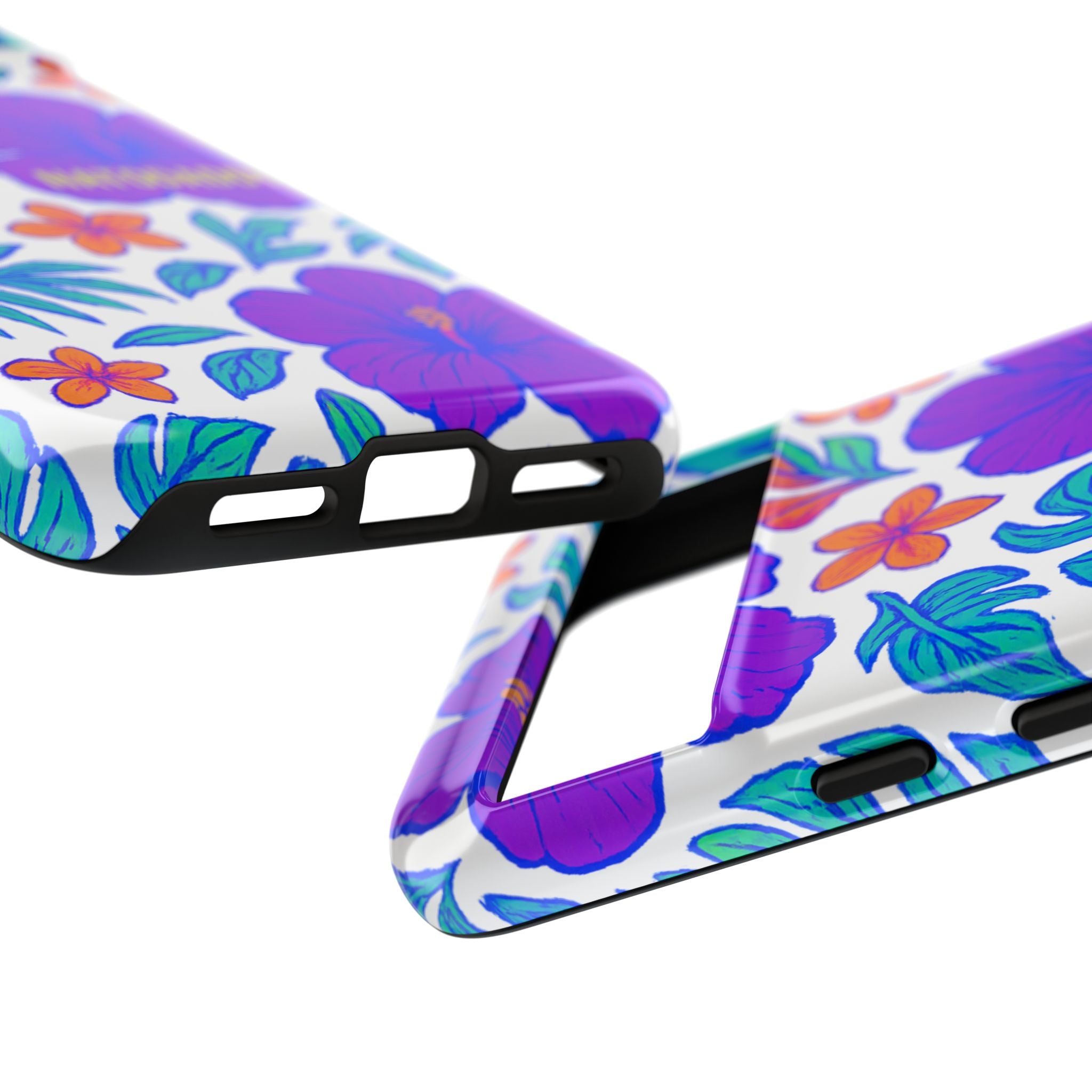 Tropical Phone Case | Tough Cases with Floral Design, Gift for Him/Her, Summer Vibe, Phone Accessory, Cute Design