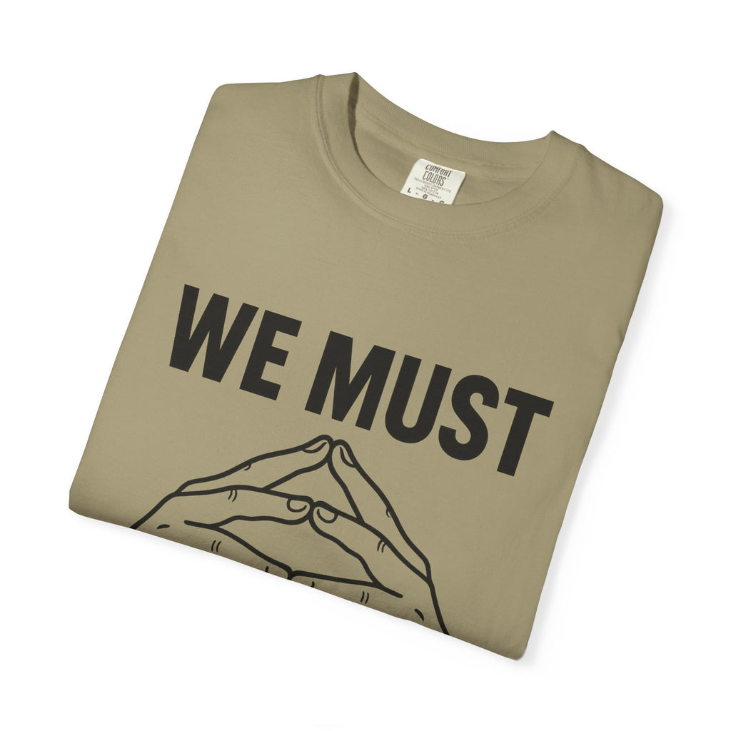 We Must Musk Unisex T-Shirt, Funny Graphic Tee for Tech Lovers, Gift for Elon Musk Fans, Casual Wear, Unique Statement Shirt