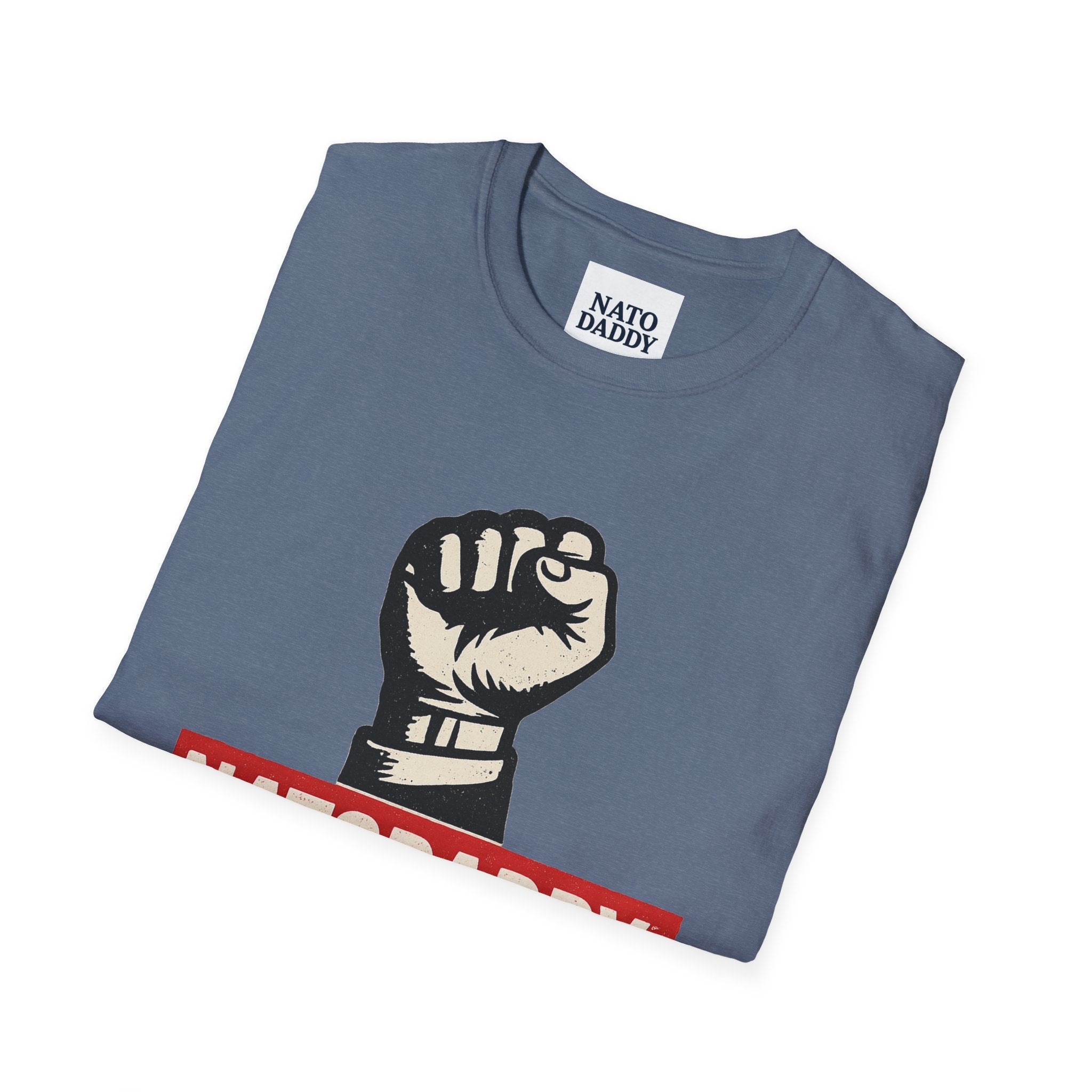 Empowering Unisex Softstyle T-Shirt - Natodaddy Still Standing, Casual Gift for Dads, Father's Day, Motivational Apparel, Unique Graphic Tee