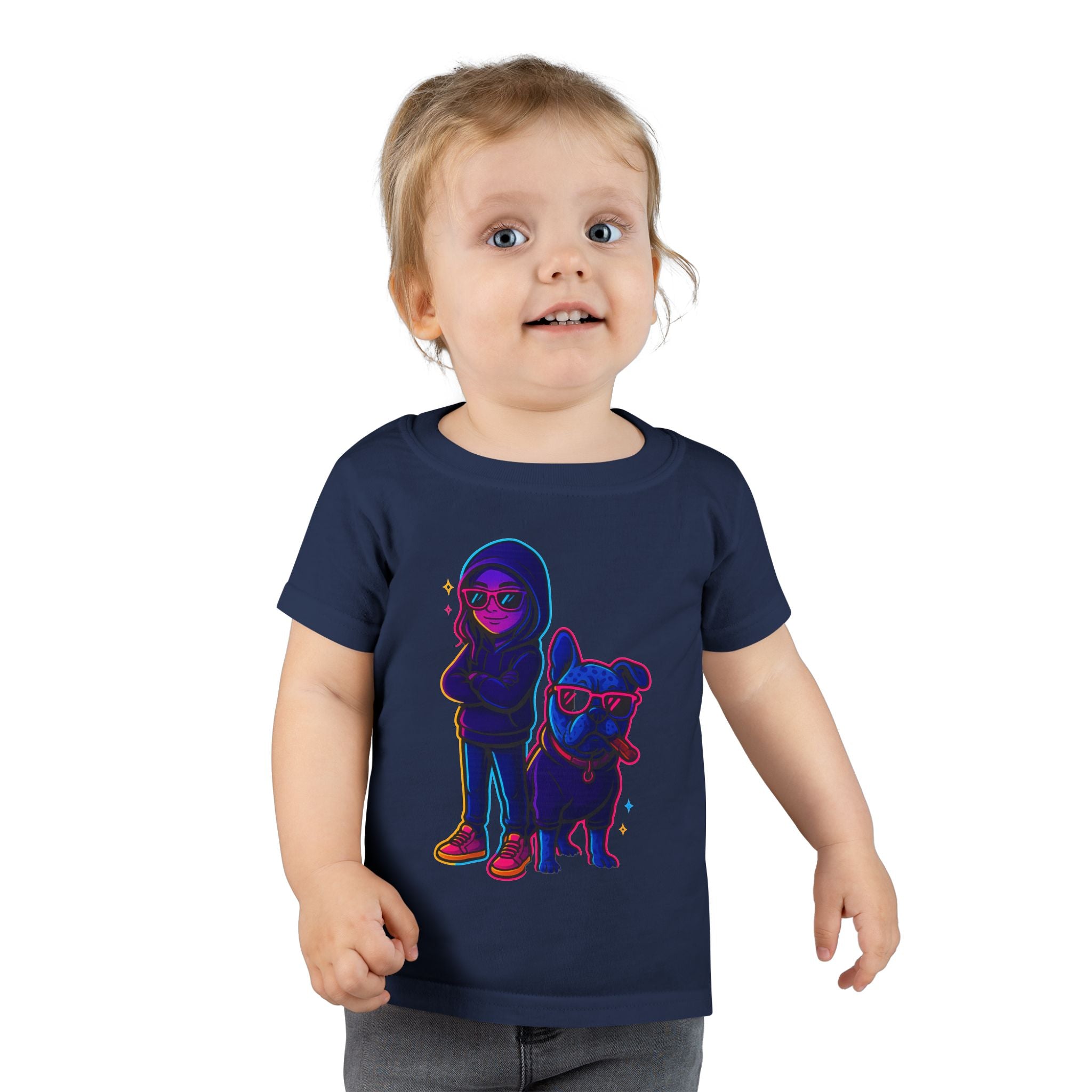 Cool Kids' Toddler T-Shirt with Fun Graphic, Bright Yellow Tee for Playful Outfits, Gifts for Boys and Girls, Summer Wardrobe Must-Have