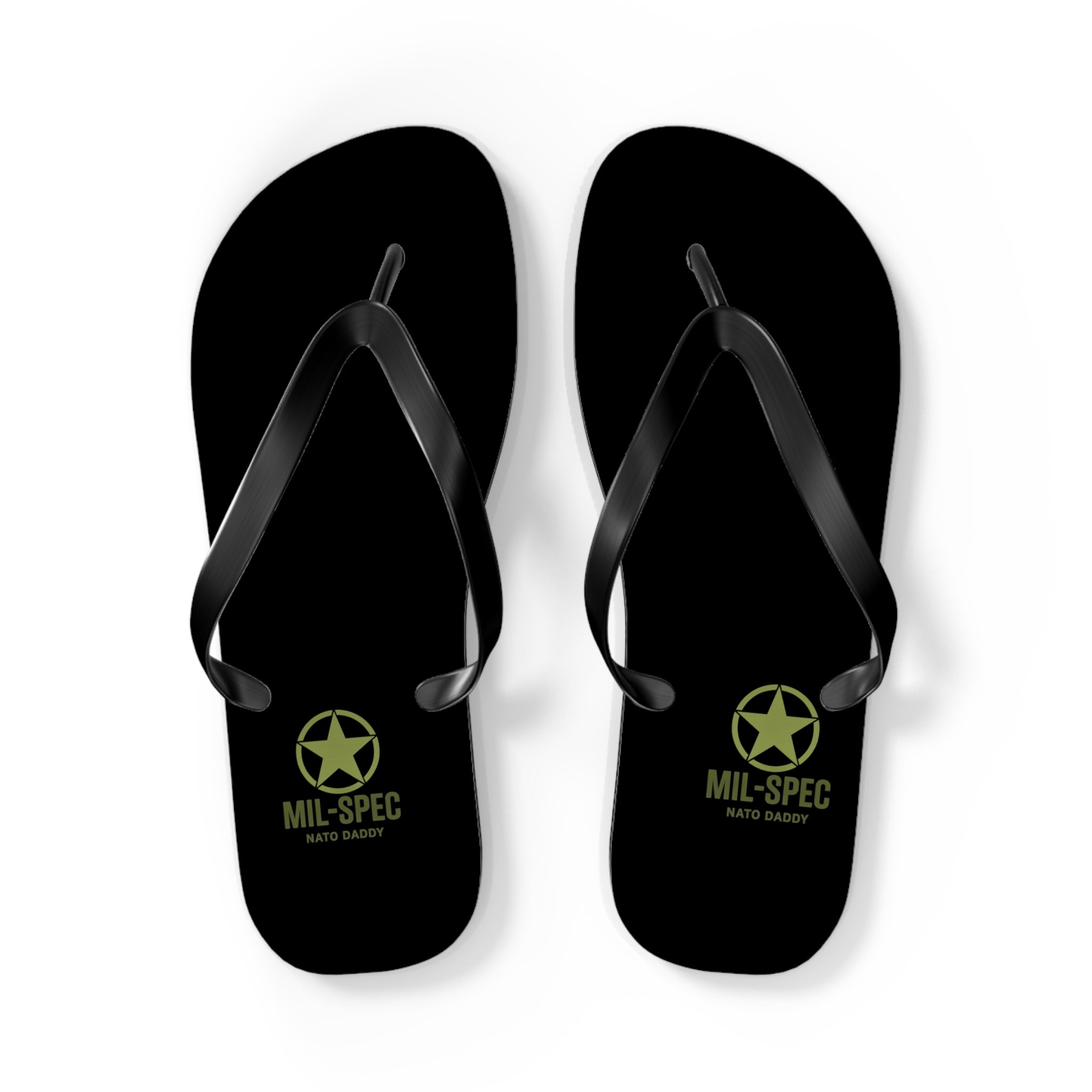 Men's Military-Inspired Flip Flops, Casual Beach Footwear, Outdoor Slippers, Summer Sandals, Customized Summer Style