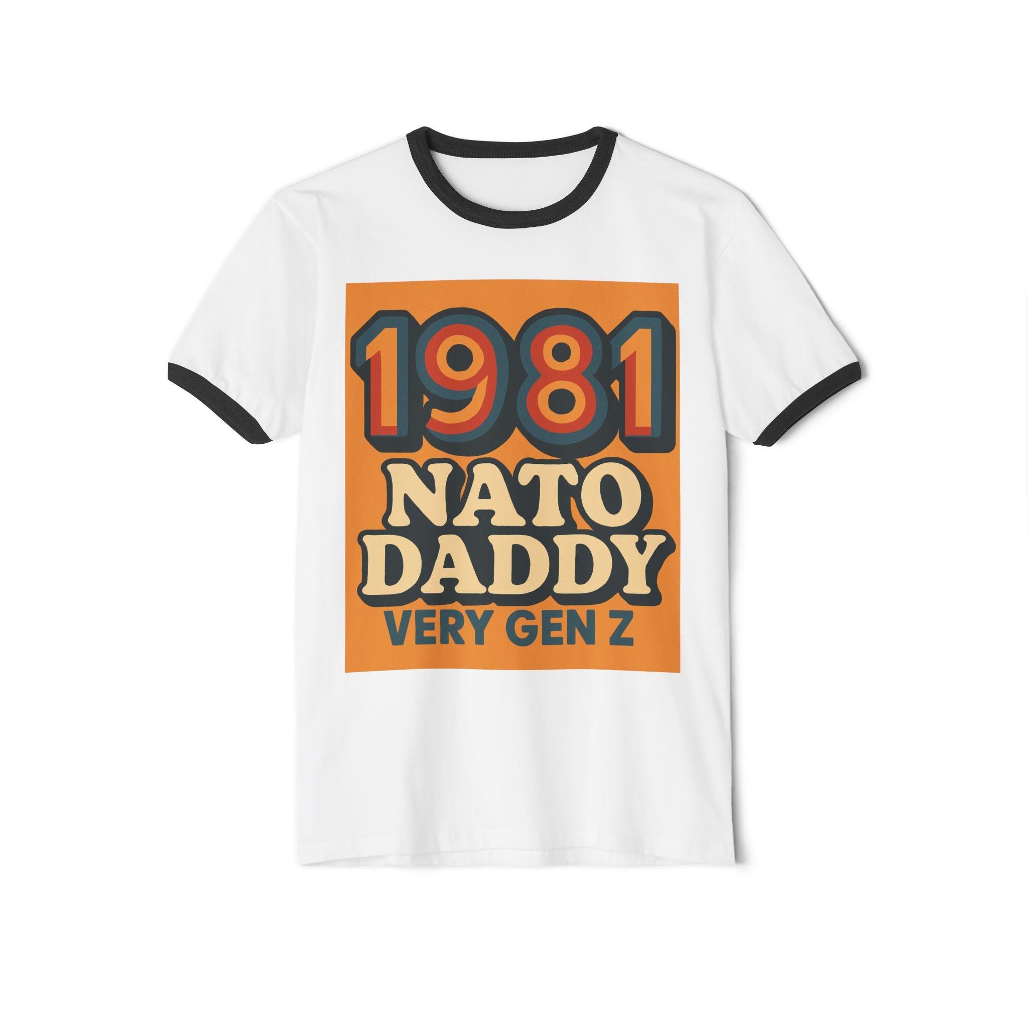 Retro Gen Z Ringer Tee - Perfect for Casual Outings, Birthdays, Gifts, Nostalgia Lovers, Festival Apparel