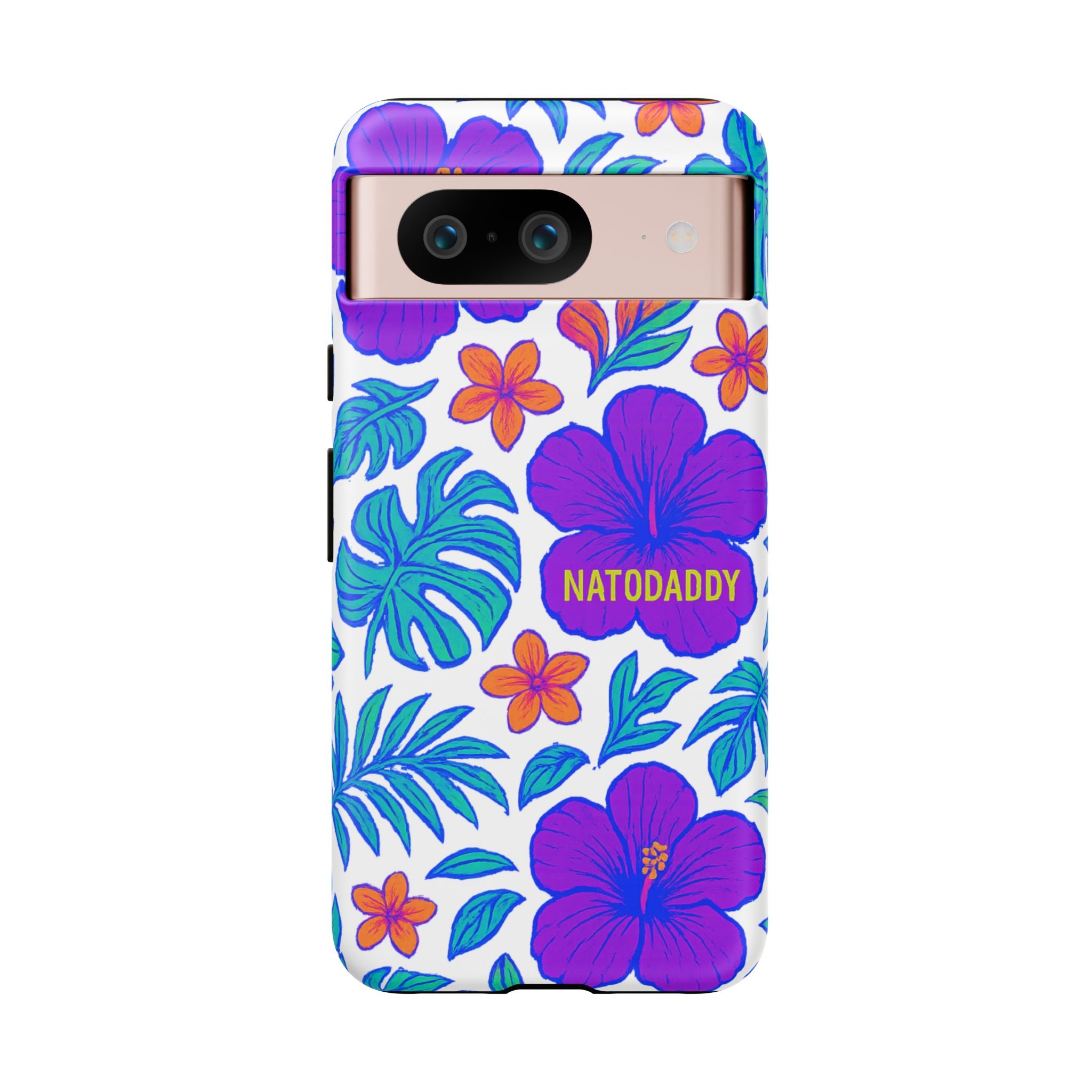 Tropical Phone Case | Tough Cases with Floral Design, Gift for Him/Her, Summer Vibe, Phone Accessory, Cute Design