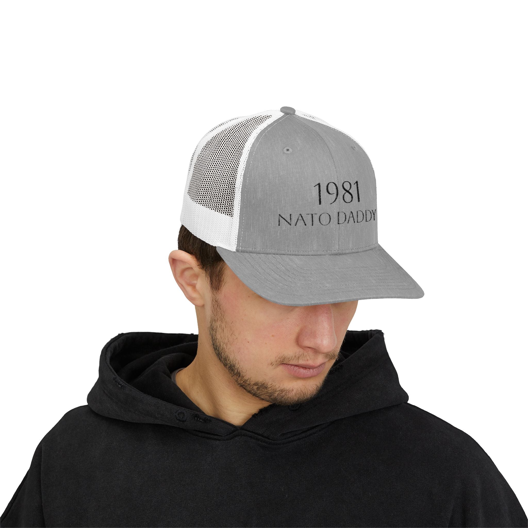 NATO Daddy Snapback Trucker Cap | Gift for Dads, Men's Fashion, Casual Wear, Birthday Present, Dad Gifts, 1981 Special Edition
