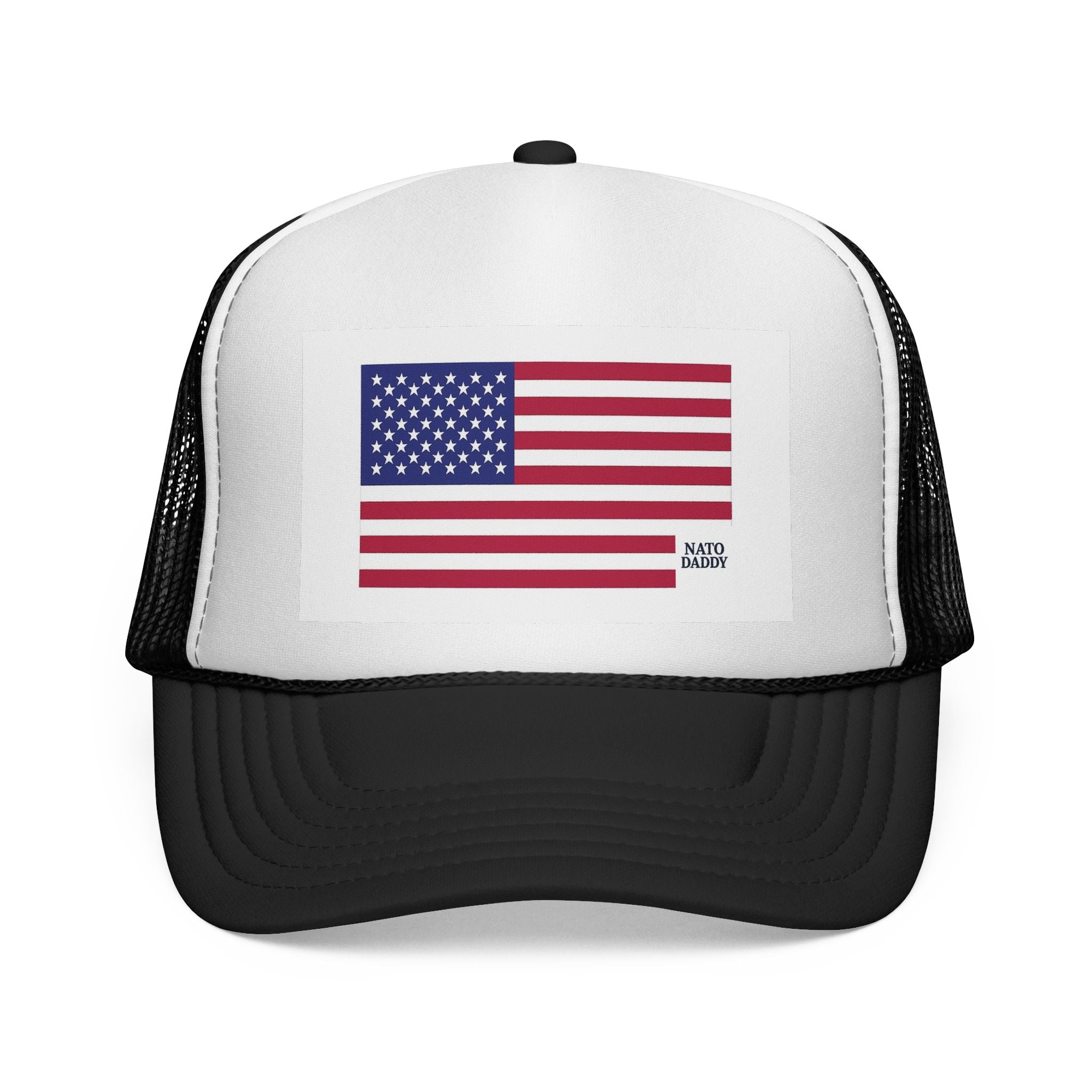 Patriotic Trucker Cap, American Flag Hat, Outdoor Hat, Festival Apparel, Summer Accessories, Gift for Him/Her, USA Pride