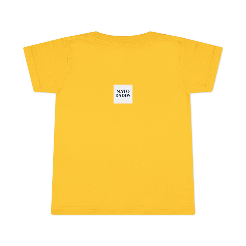 Cool Kids' Toddler T-Shirt with Fun Graphic, Bright Yellow Tee for Playful Outfits, Gifts for Boys and Girls, Summer Wardrobe Must-Have