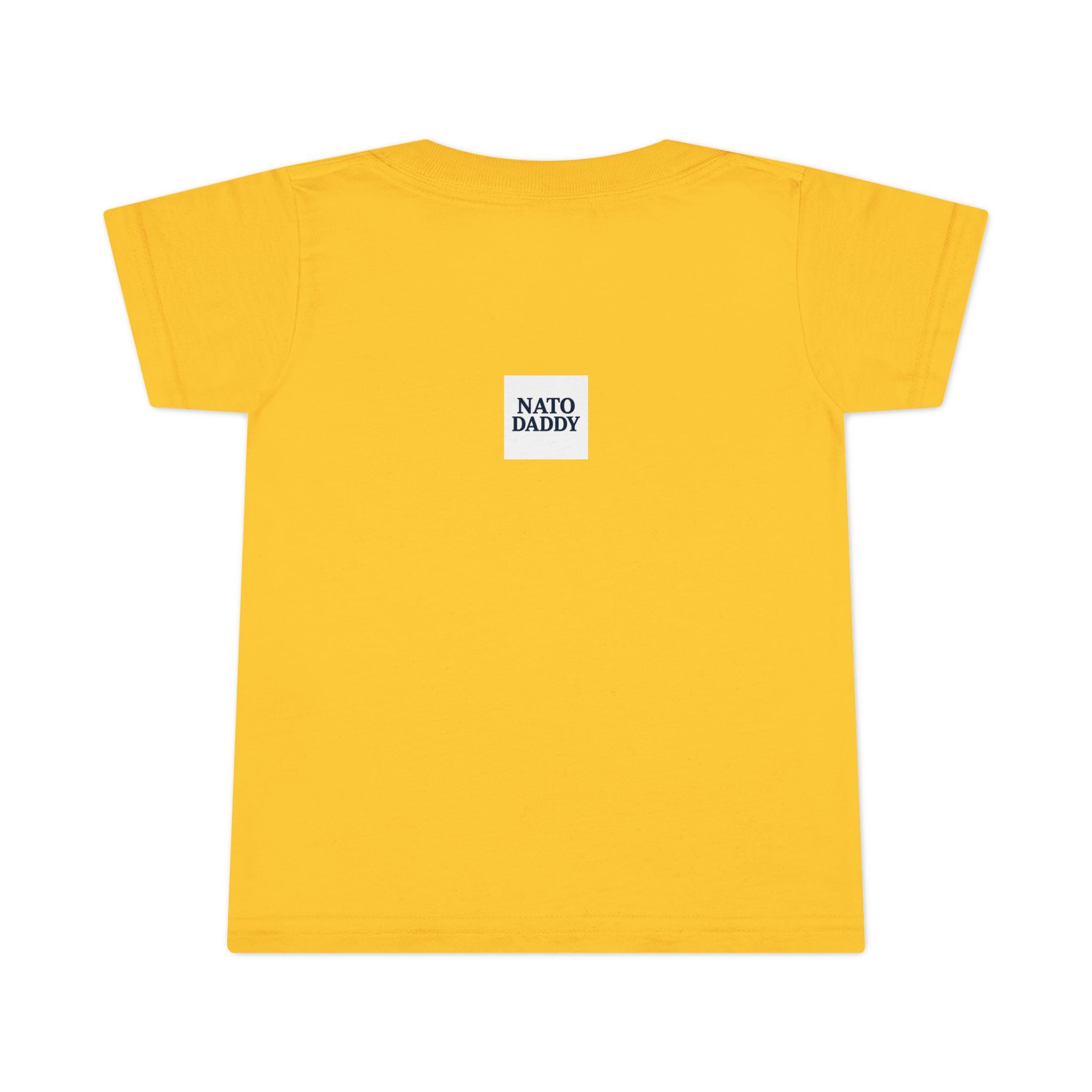 Cool Kids' Toddler T-Shirt with Fun Graphic, Bright Yellow Tee for Playful Outfits, Gifts for Boys and Girls, Summer Wardrobe Must-Have