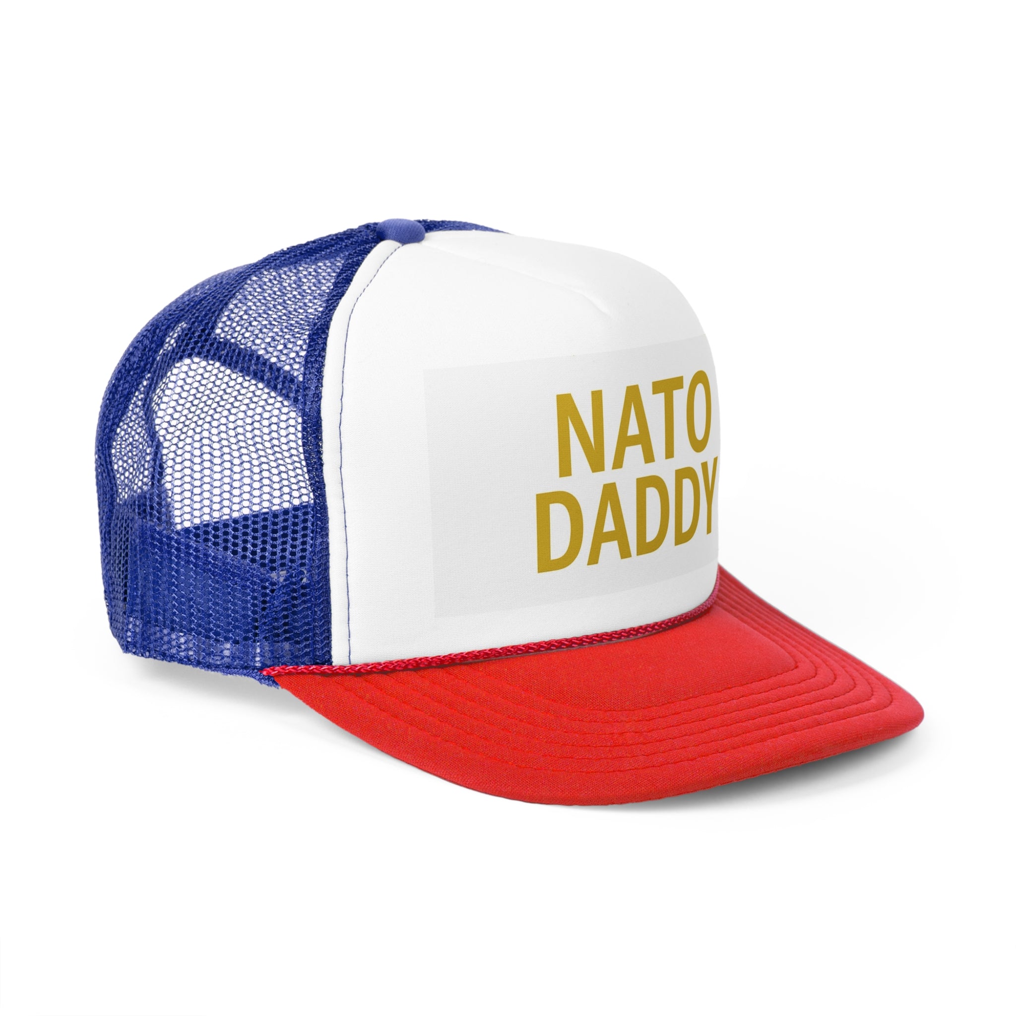 Playful "NATO DADDY" Trucker Cap | Fun Gift for Dad, Cool Father's Day Cap, Stylish Outdoor Hat, Summer Accessory, Trendy Dad Hat