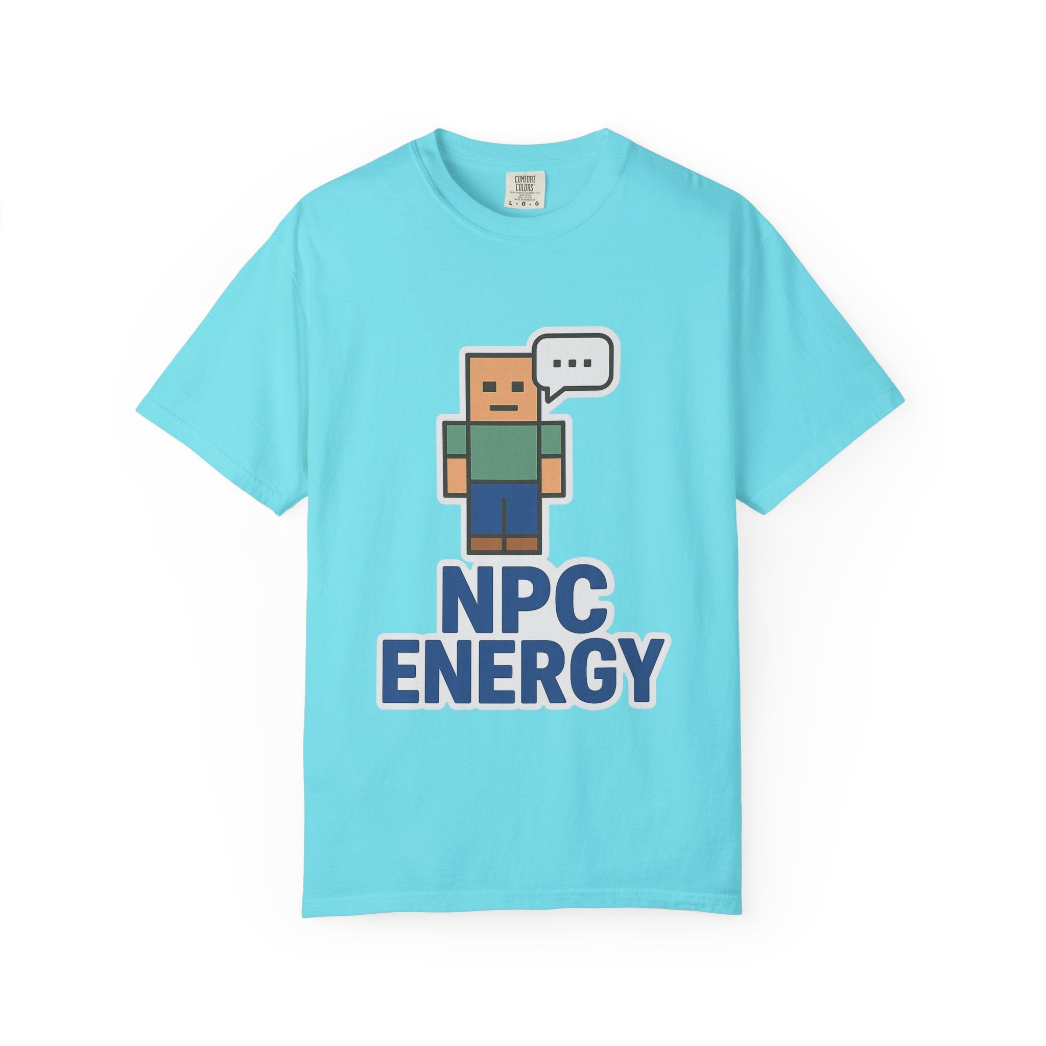 Unisex NPC Energy T-Shirt, Gamer Tee, Perfect Gift for Gamers, Casual Wear, Fun Video Game Apparel