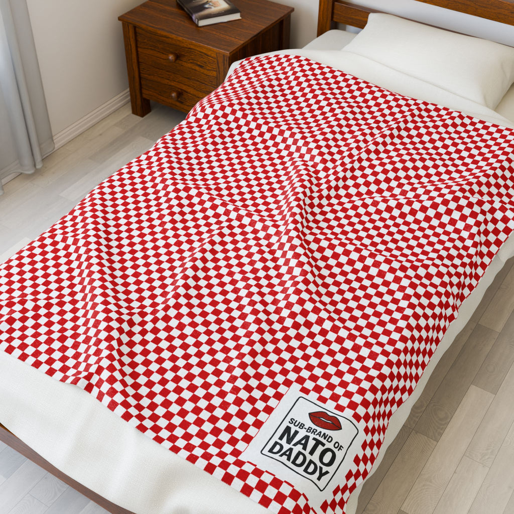 Cozy Velveteen Plush Blanket - Perfect for Home Decor, Gift, Snuggling, Cozy Nights, Picnics and More!