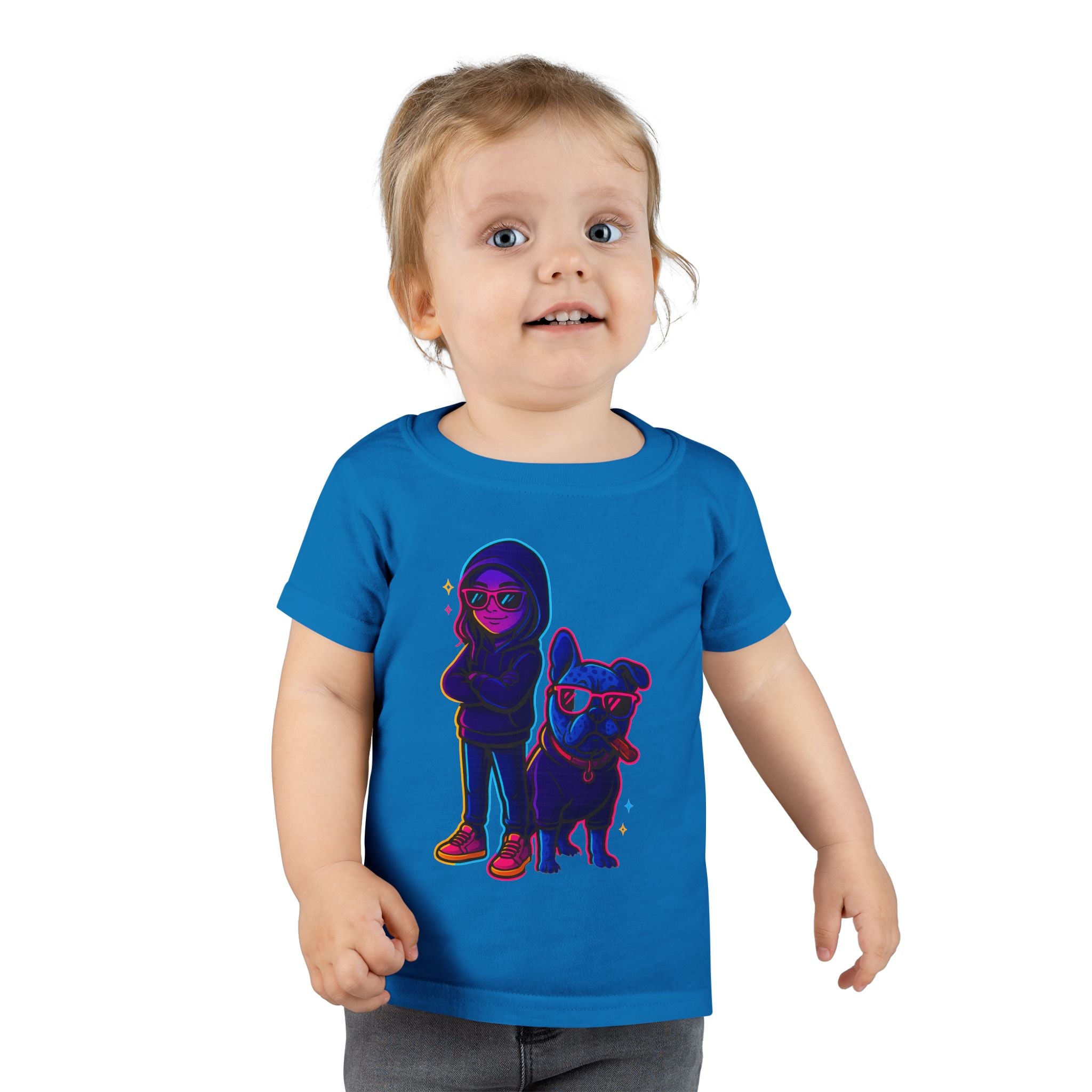 Cool Kids' Toddler T-Shirt with Fun Graphic, Bright Yellow Tee for Playful Outfits, Gifts for Boys and Girls, Summer Wardrobe Must-Have
