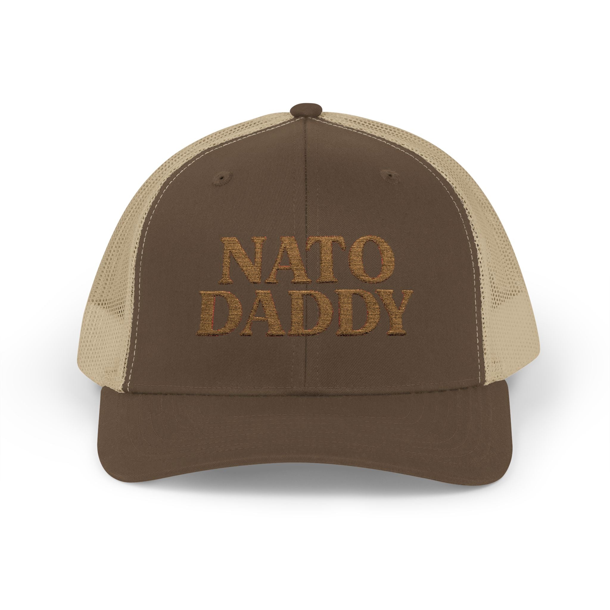 Nato Daddy Snapback Trucker Cap for Cool Dads - Trendy Gift, Summer Style, Casual Vibe, Father's Day, Outdoor Fun