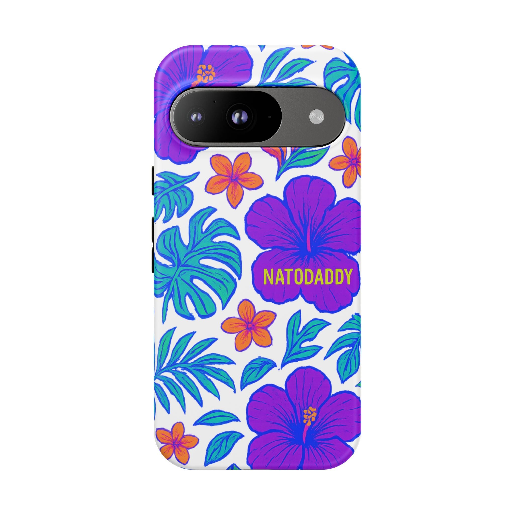 Tropical Phone Case | Tough Cases with Floral Design, Gift for Him/Her, Summer Vibe, Phone Accessory, Cute Design