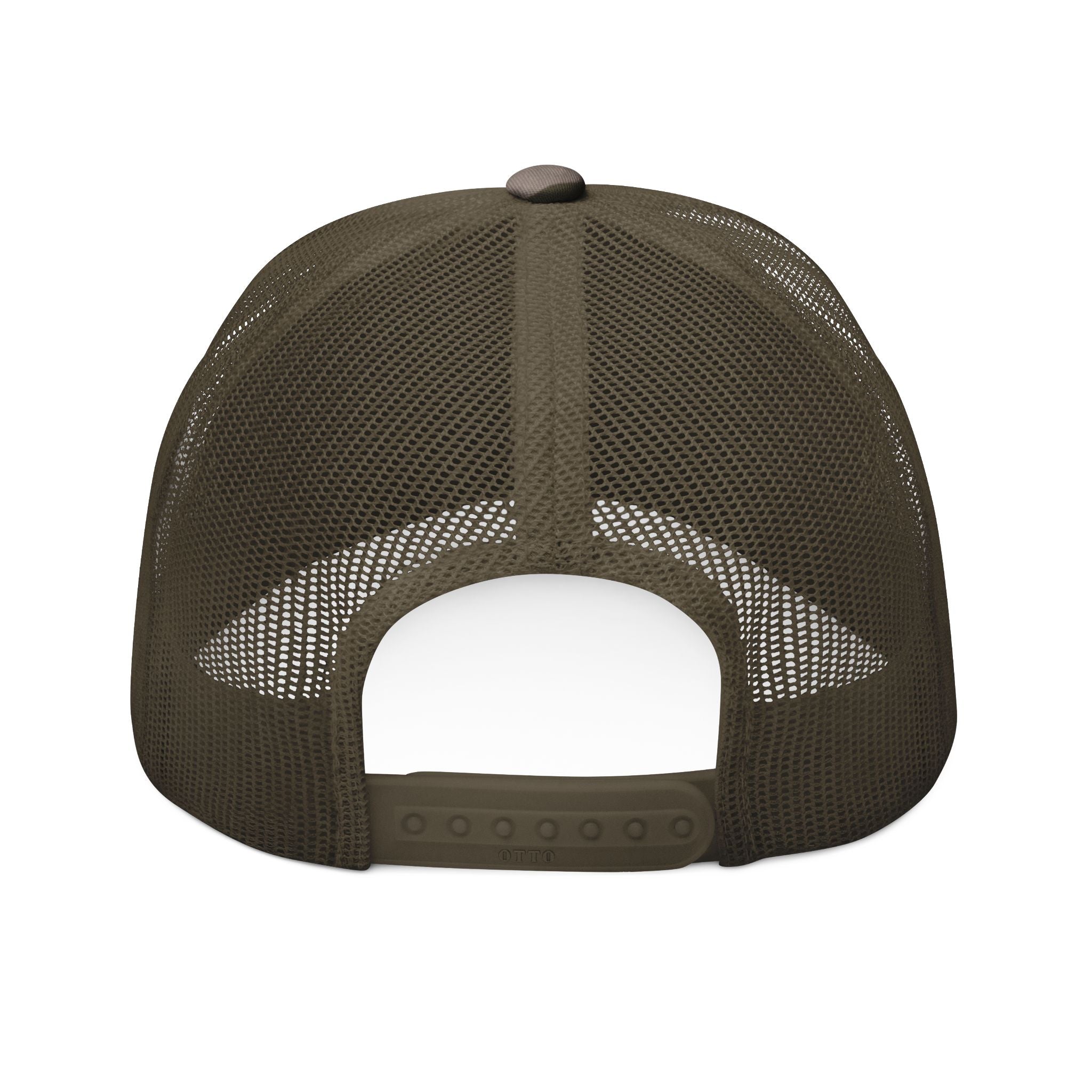Camouflage Trucker Hat - Defender of Peace Hat for Outdoor Lovers, Fishing, Camping, Military Events, Gifts for Him