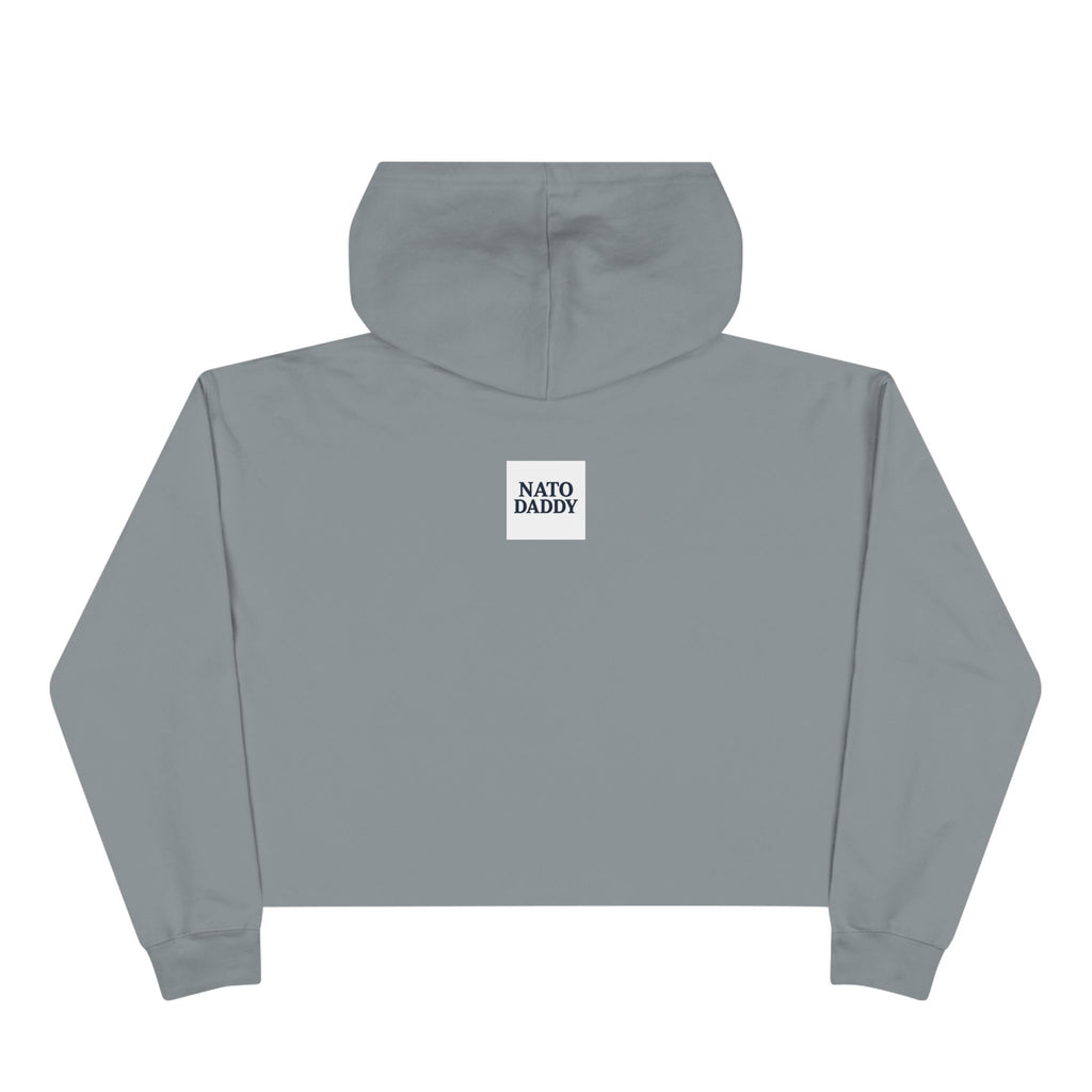 Funny Graphic Crop Hoodie, Trendy Casual Wear, Perfect Gift for Dad, Unique Party Apparel, Comfortable Summer Fashion