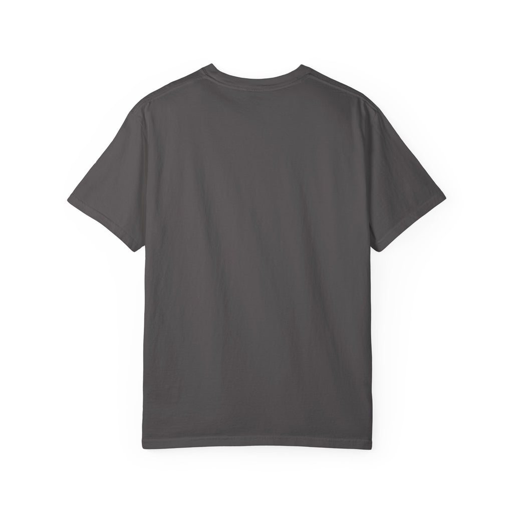 Give a Scream to the Boom Boom Team! Unisex Garment-Dyed T-Shirt, Funny Casual Tee, Gift for Dads, Beachwear, Team Spirit Apparel