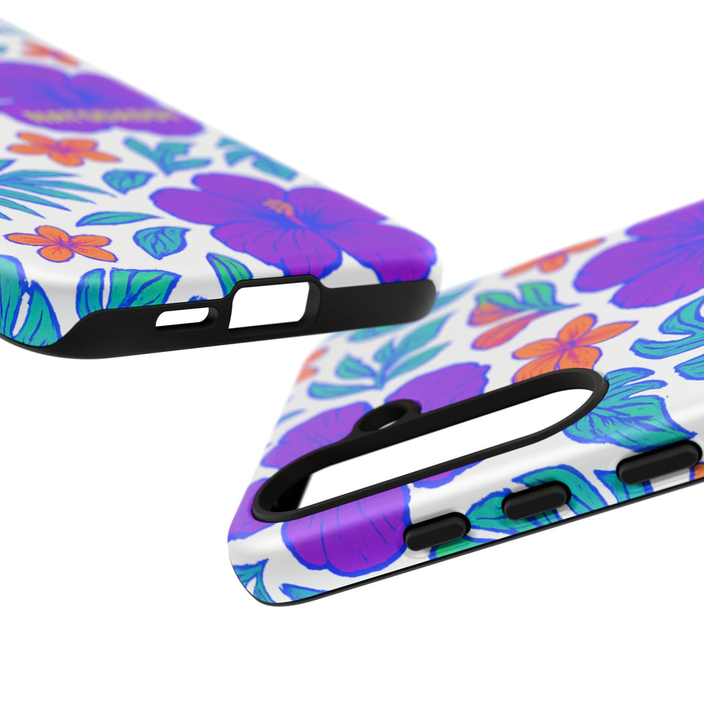 Tropical Phone Case | Tough Cases with Floral Design, Gift for Him/Her, Summer Vibe, Phone Accessory, Cute Design