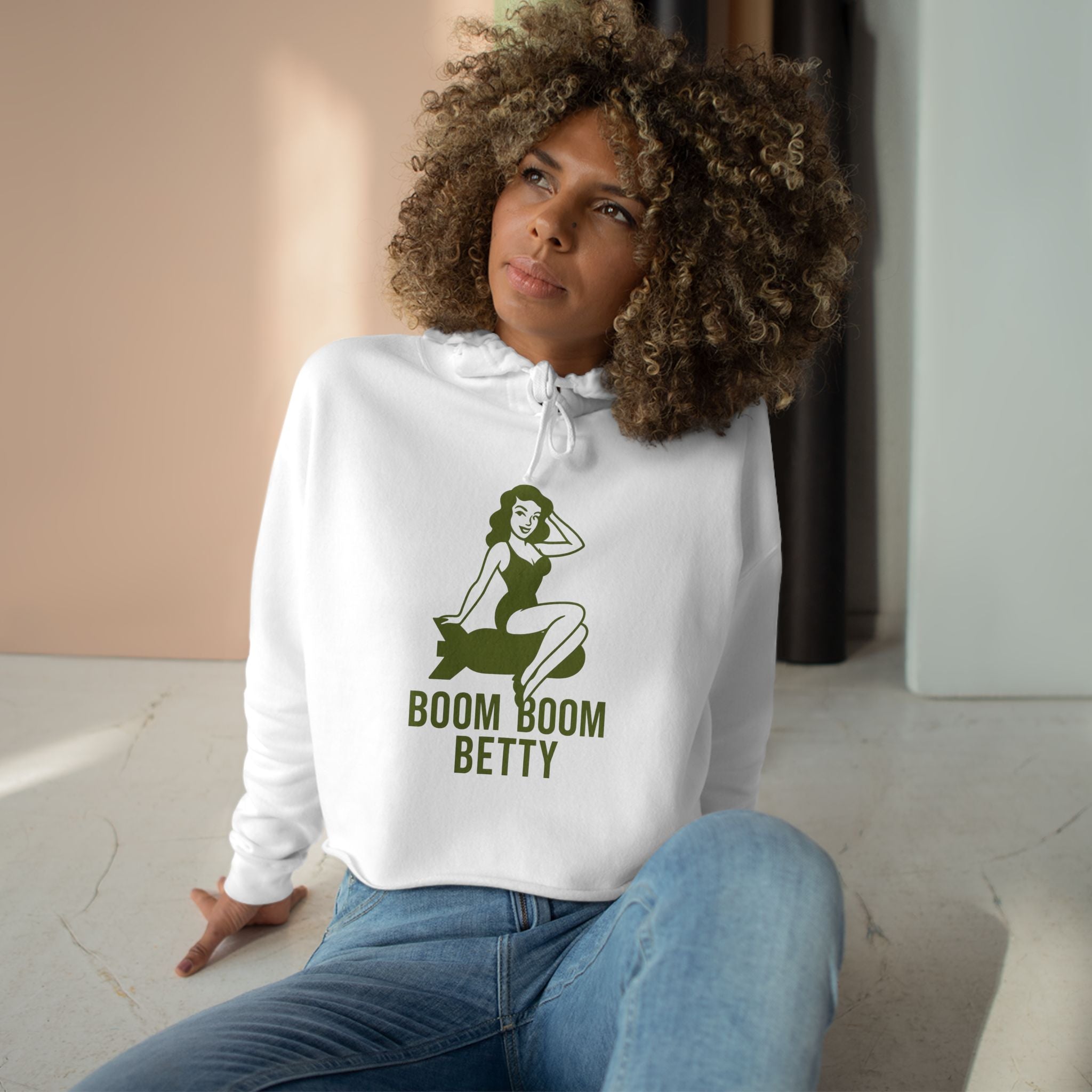 Funny Graphic Crop Hoodie, Trendy Casual Wear, Perfect Gift for Dad, Unique Party Apparel, Comfortable Summer Fashion