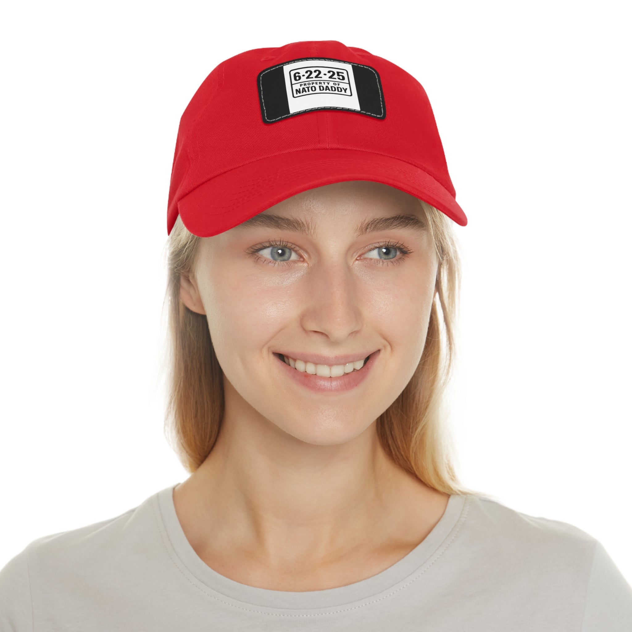 Dad Hat with Leather Patch | Personalized Gift for Dads, Birthday Hat, Outdoor Cap, Father’s Day Gift, Casual Style
