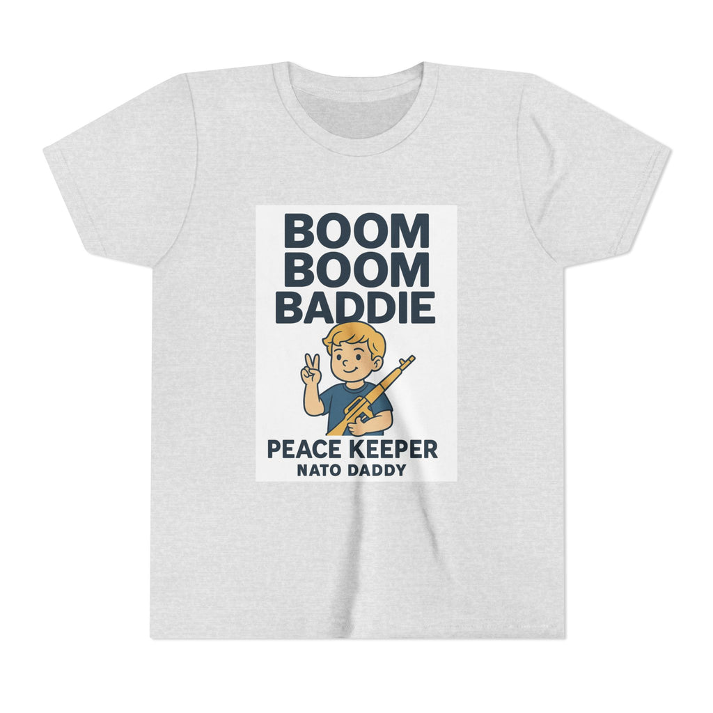 Youth Graphic Tee with Playful Design, Fun T-Shirt for Kids, Gift for Birthdays, Summer Vacations, or Everyday Wear