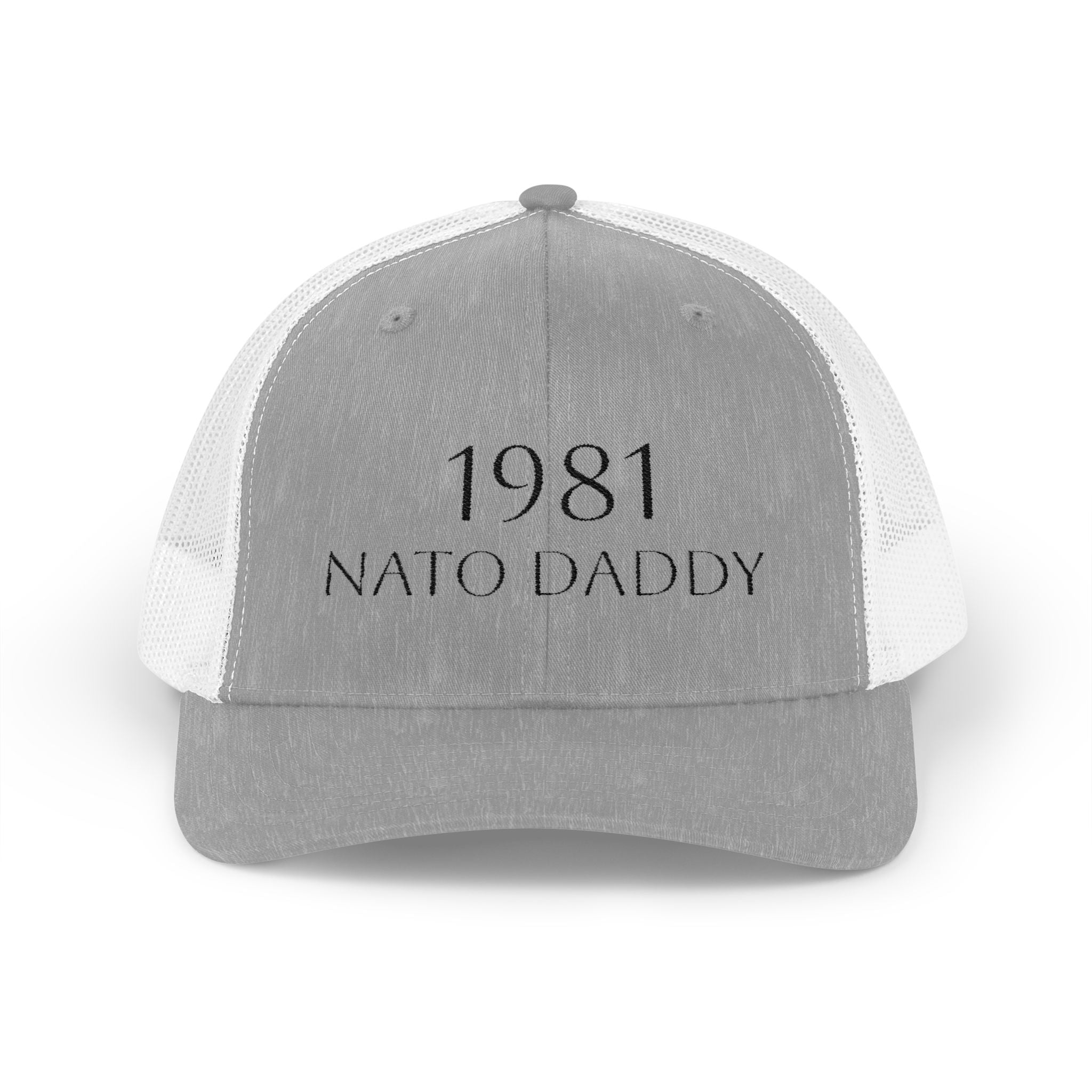 NATO Daddy Snapback Trucker Cap | Gift for Dads, Men's Fashion, Casual Wear, Birthday Present, Dad Gifts, 1981 Special Edition