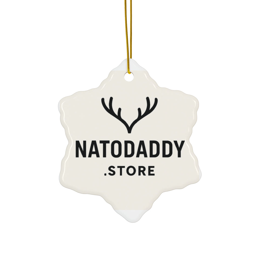 Ceramic Ornament Set - Rustic Holiday Décor, Unique Gifts, Home Decorations, Christmas Tree Ornaments, Personalized Keepsakes