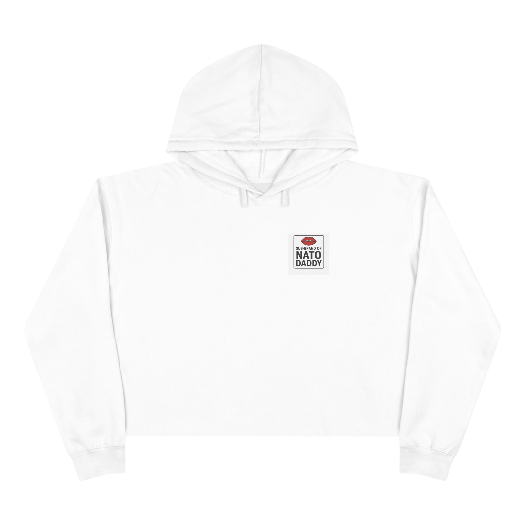 Stylish Crop Hoodie for Trendy Dads, Gift for Father's Day, Casual Wear, Cool Streetwear, Chic Sweatshirt