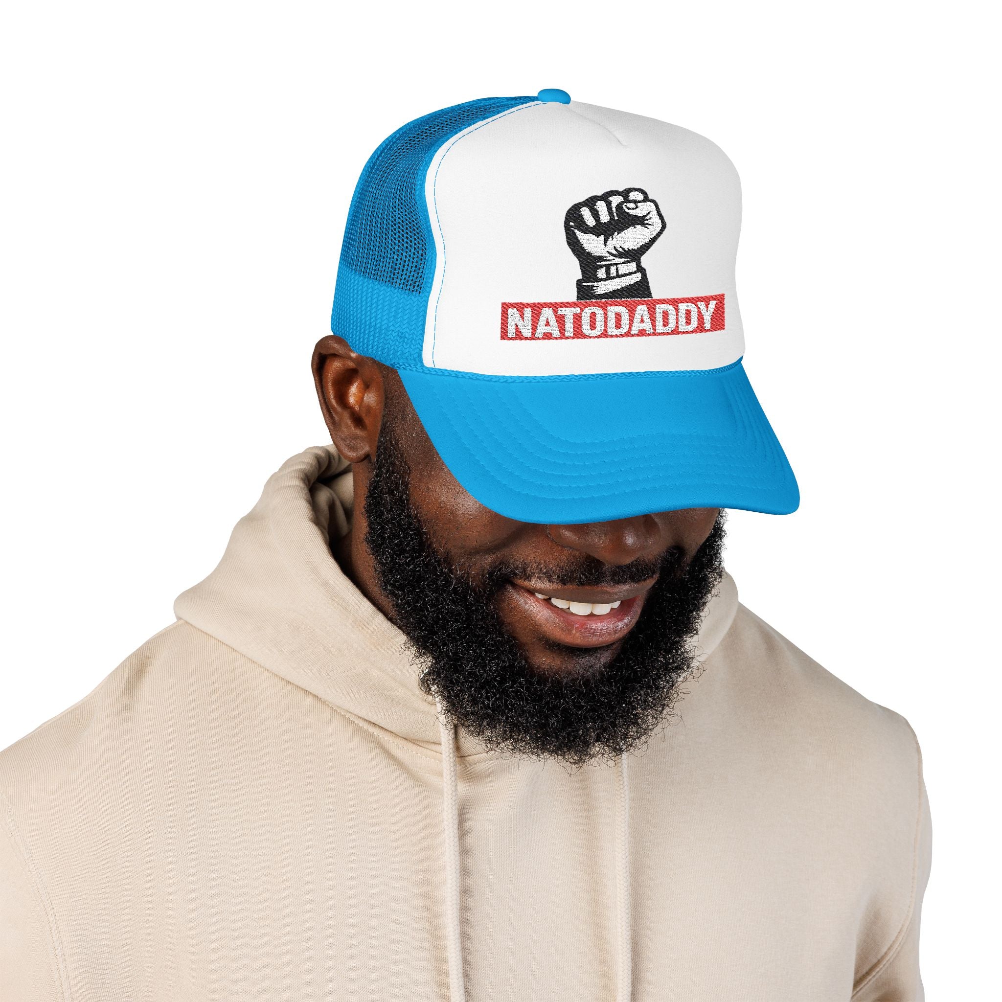 Patriotic Foam Trucker Hat, Trendy Hat for Dads, Summer Essential, Outdoor Gear, Gift for Father's Day, Independence Day Style