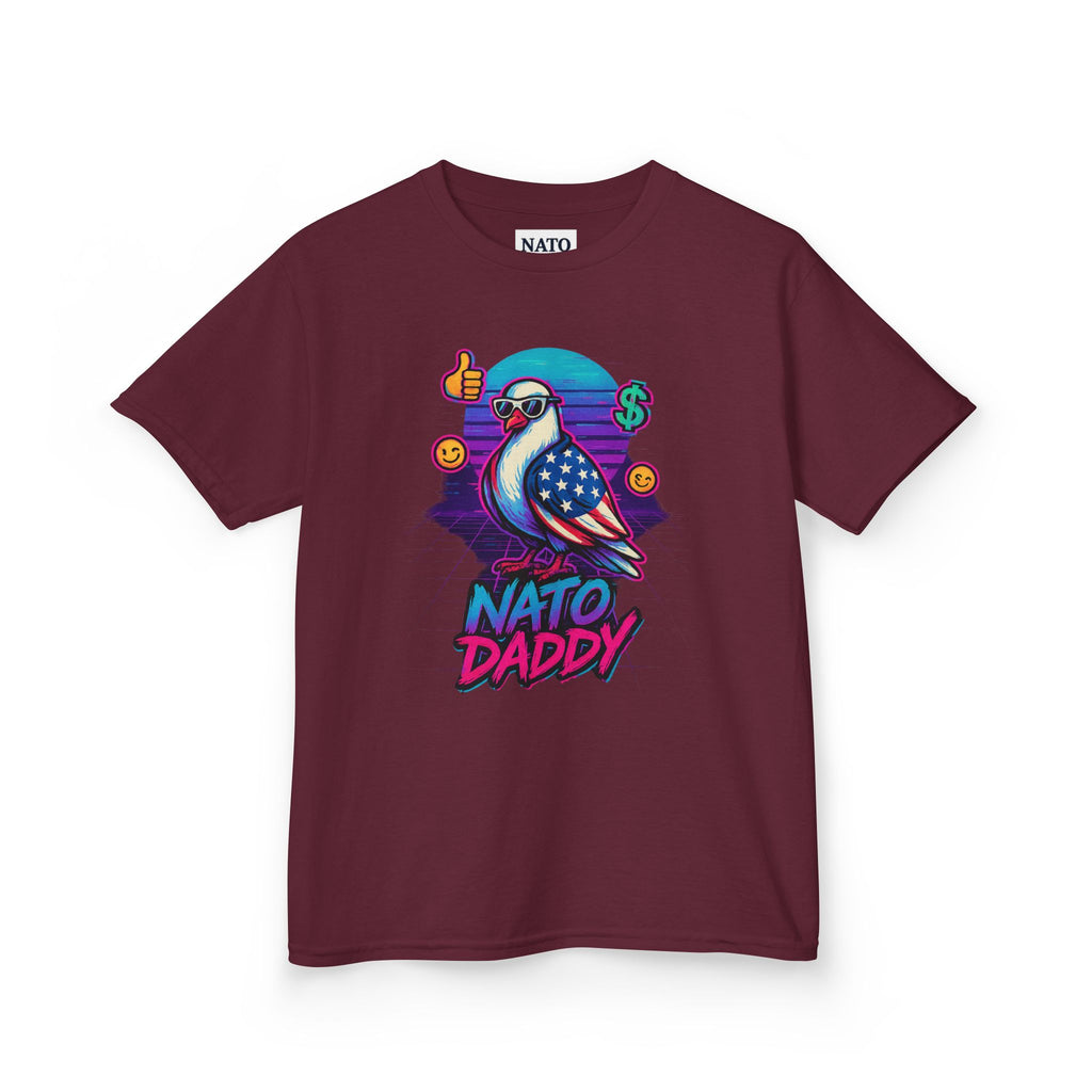 Colorful Kids Heavy Cotton™ Tee - Fun Graphic Tee, Bird Design, Gift for Kids, Casual Wear, Birthday Gift, Summer Outfits
