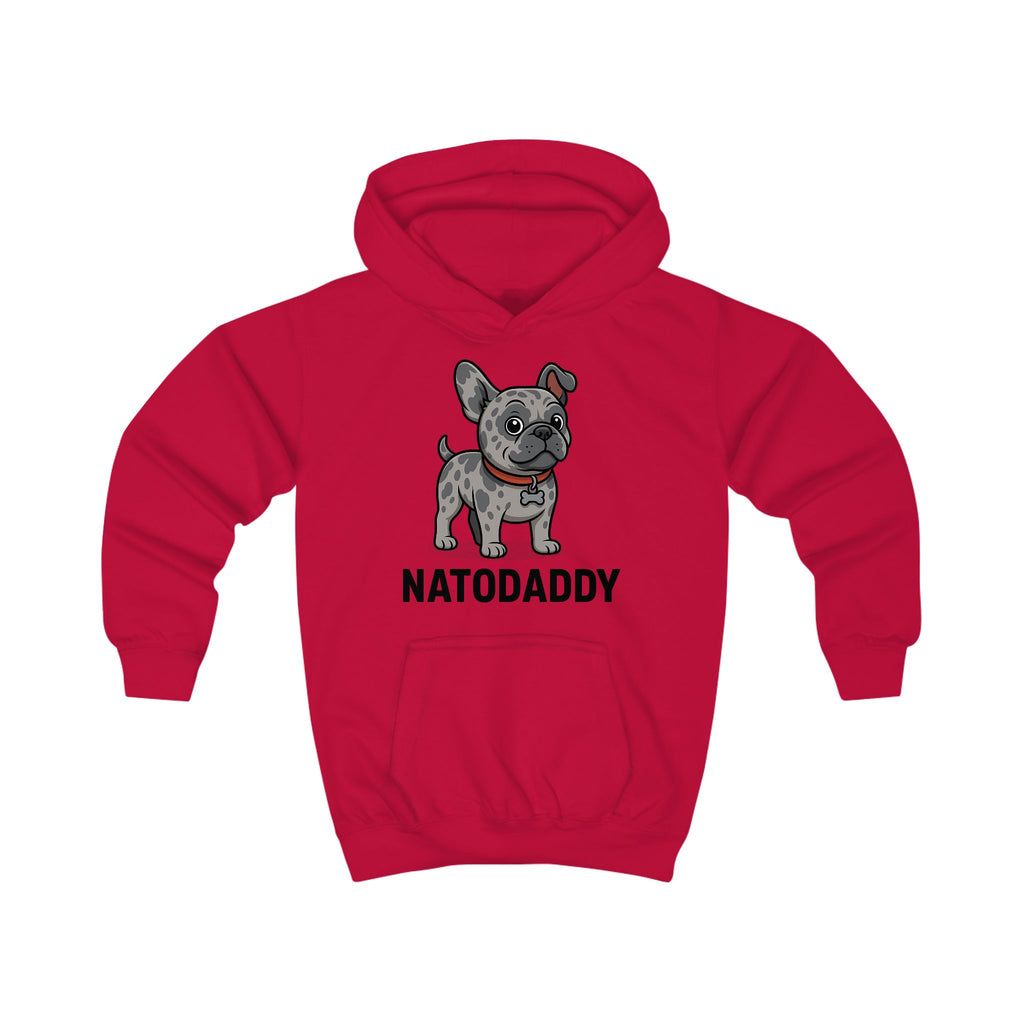 Cute Kids Hoodie with Adorable Dog Design, Perfect for Birthdays, Gifts, Family Outings, Winter Wear, Pet Lovers