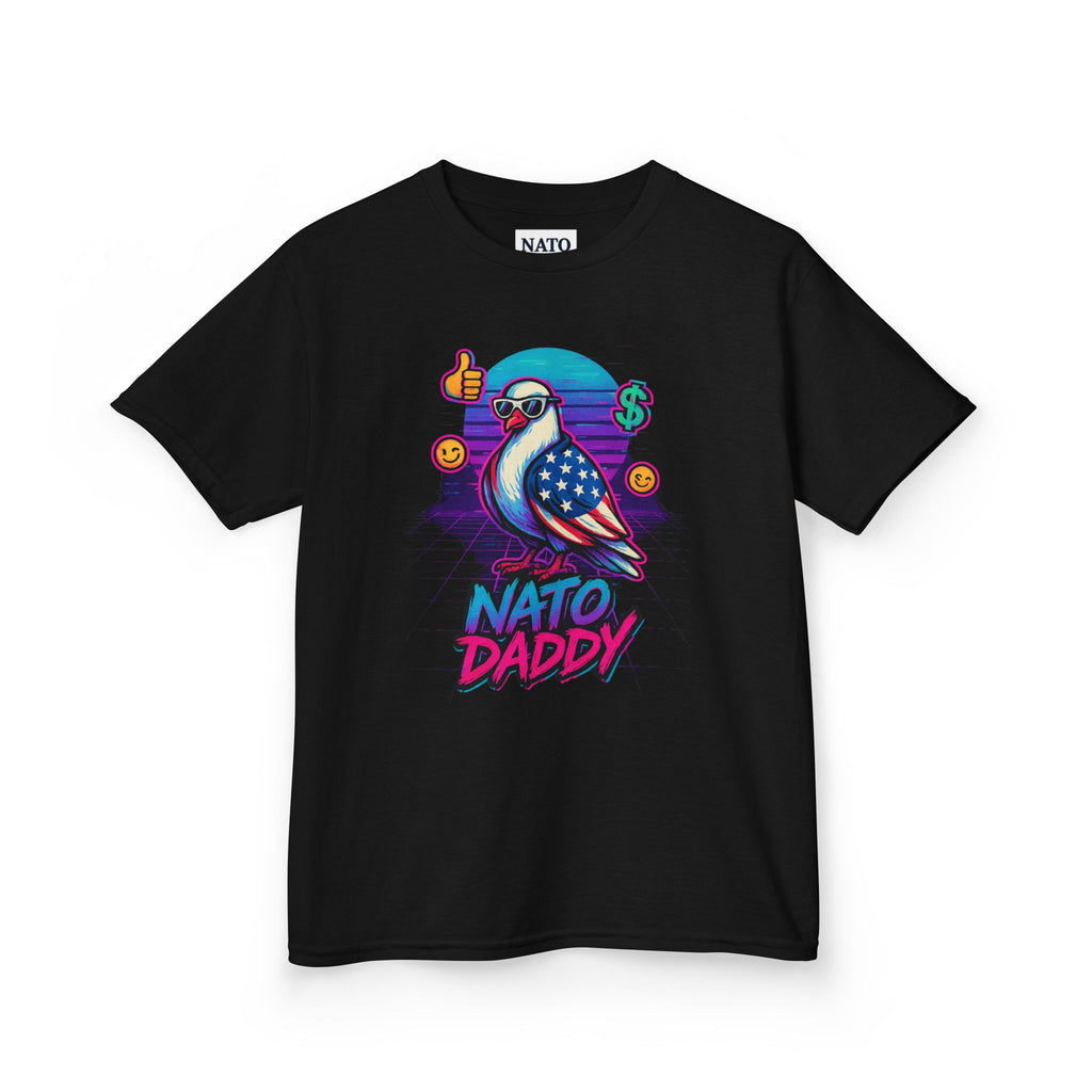 Colorful Kids Heavy Cotton™ Tee - Fun Graphic Tee, Bird Design, Gift for Kids, Casual Wear, Birthday Gift, Summer Outfits