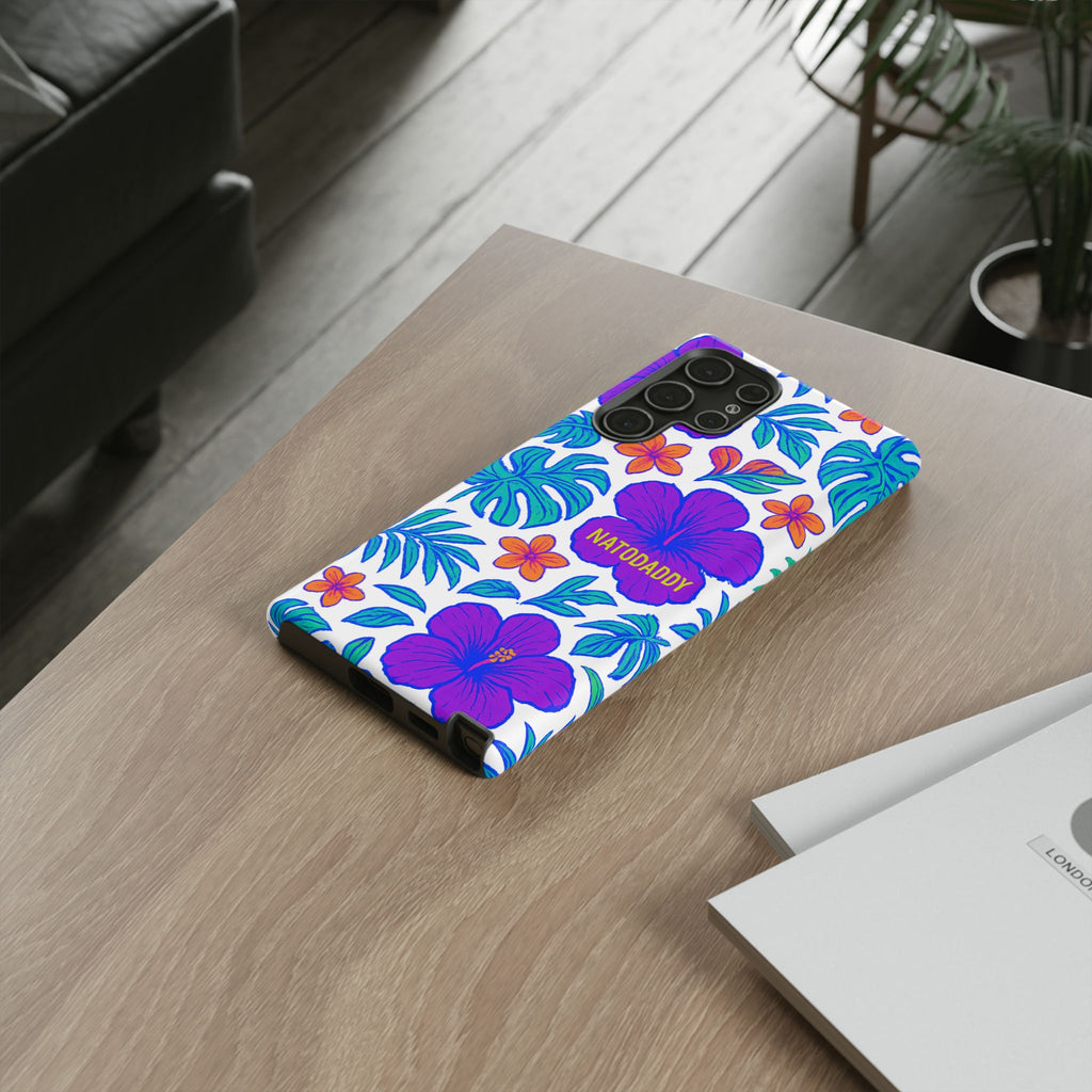 Tropical Phone Case | Tough Cases with Floral Design, Gift for Him/Her, Summer Vibe, Phone Accessory, Cute Design