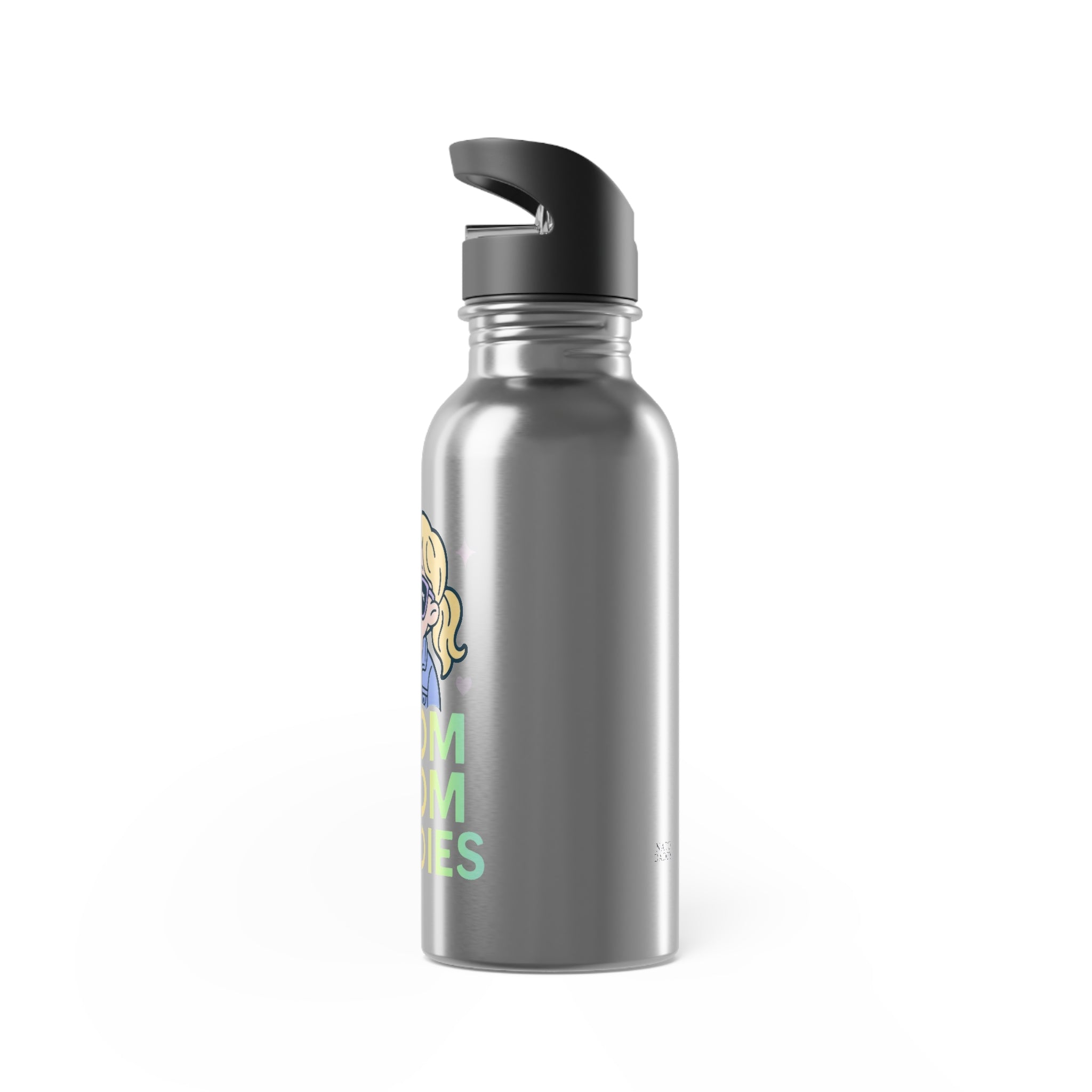 Youthful Vibes Stainless Steel Water Bottle, Eco-Friendly Drinkware, Perfect for Kids, Gym, School, and Outdoor Adventures