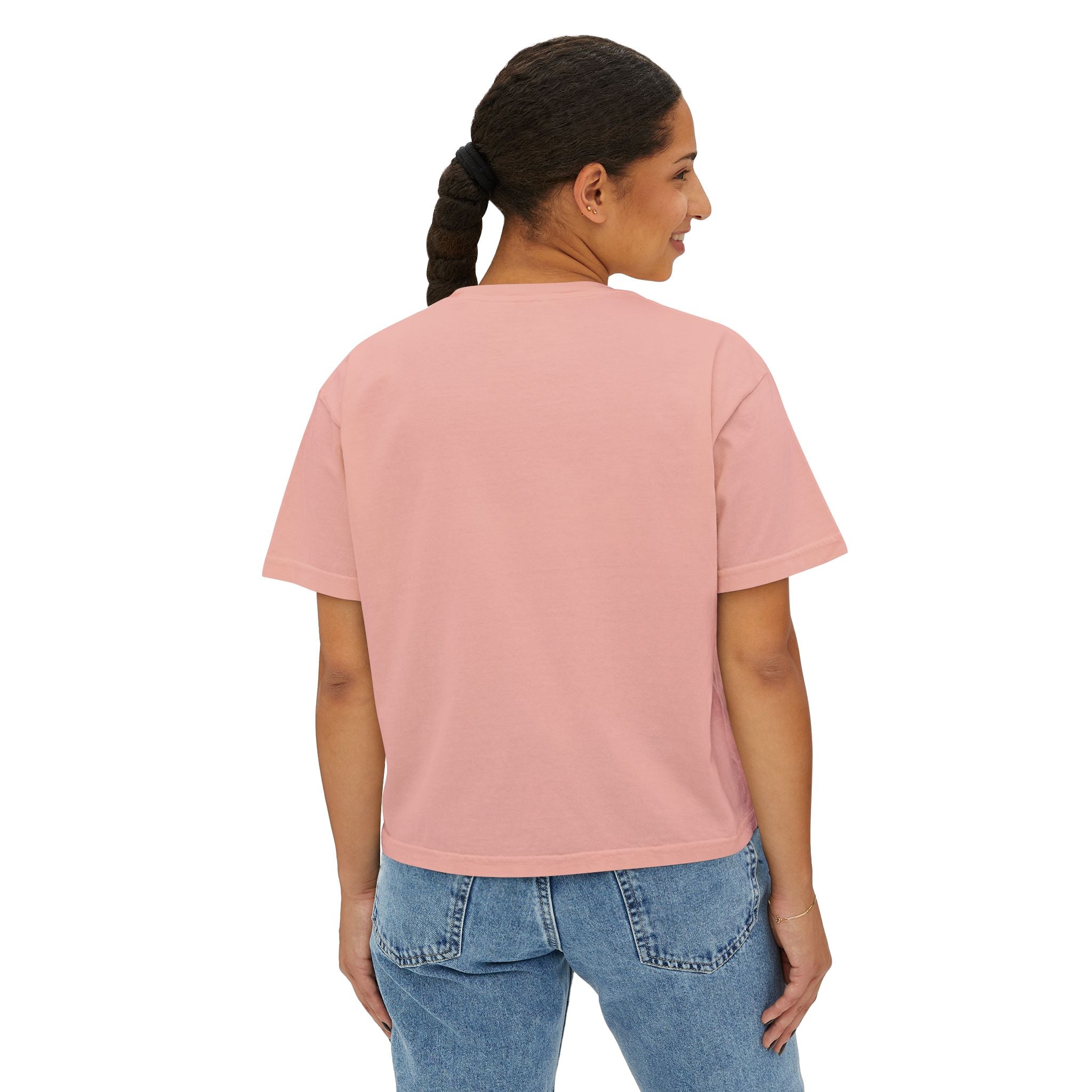 NATO Daddy Women's Boxy Tee | Casual Cotton Top, Gift for Dads, Fun Birthday Shirt, Everyday Wear, Summer Style
