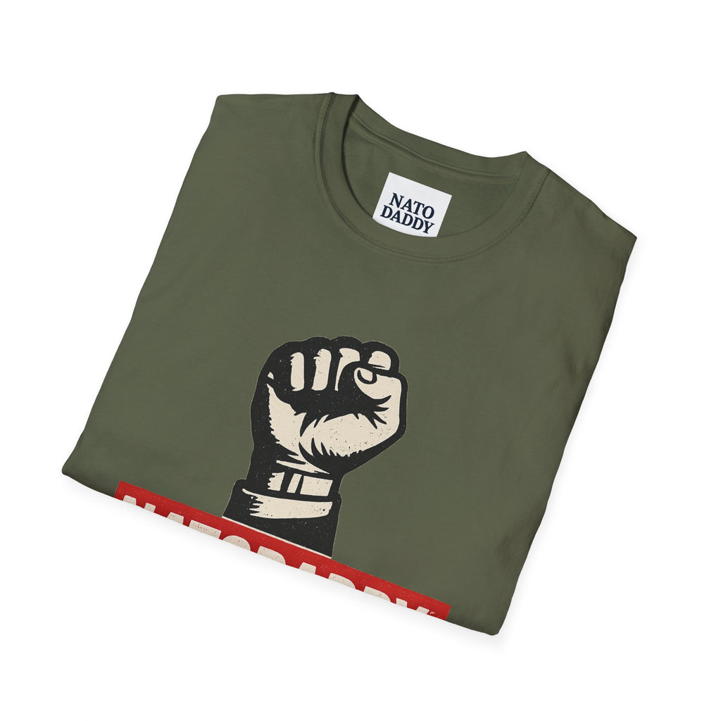 Empowering Unisex Softstyle T-Shirt - Natodaddy Still Standing, Casual Gift for Dads, Father's Day, Motivational Apparel, Unique Graphic Tee