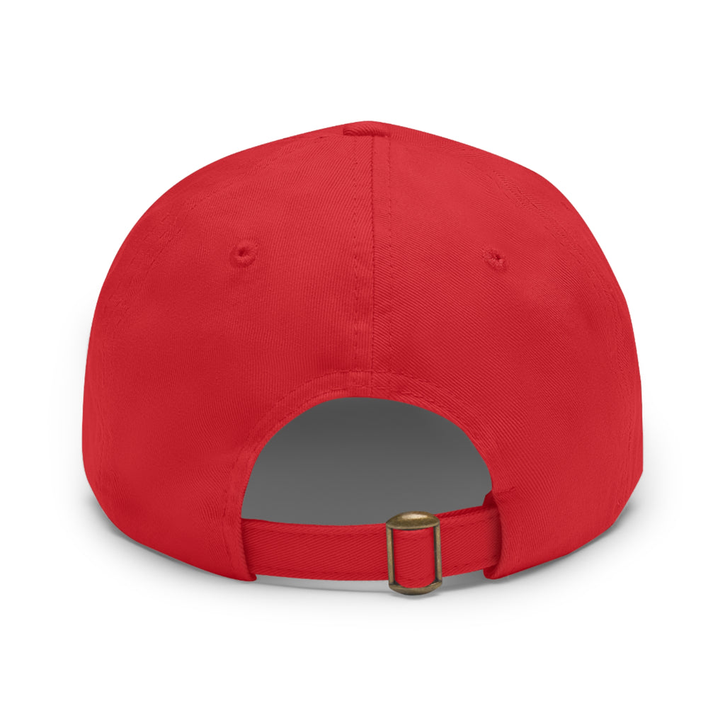 Dad Hat with Leather Patch | Personalized Gift for Dads, Birthday Hat, Outdoor Cap, Father’s Day Gift, Casual Style