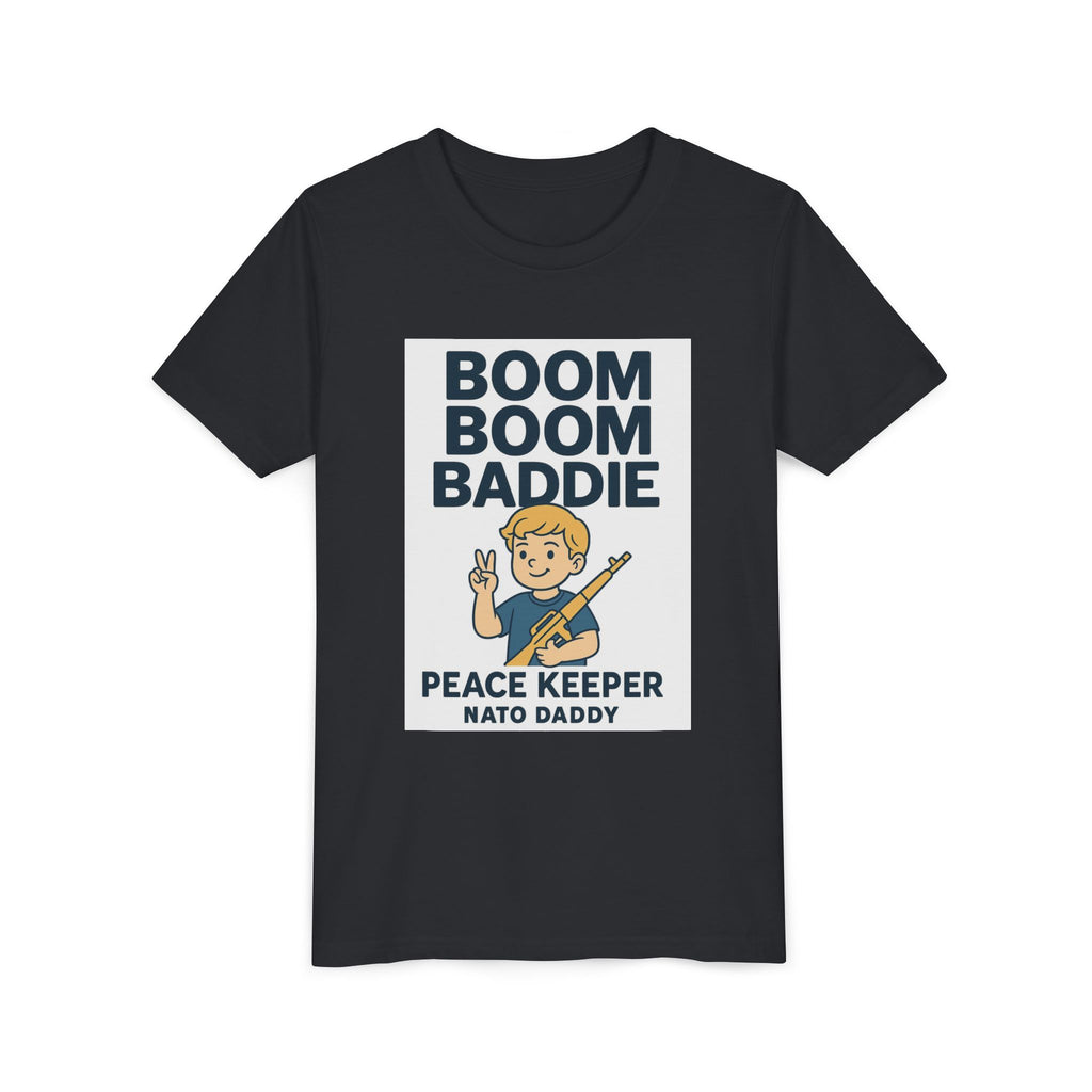 Youth Graphic Tee with Playful Design, Fun T-Shirt for Kids, Gift for Birthdays, Summer Vacations, or Everyday Wear