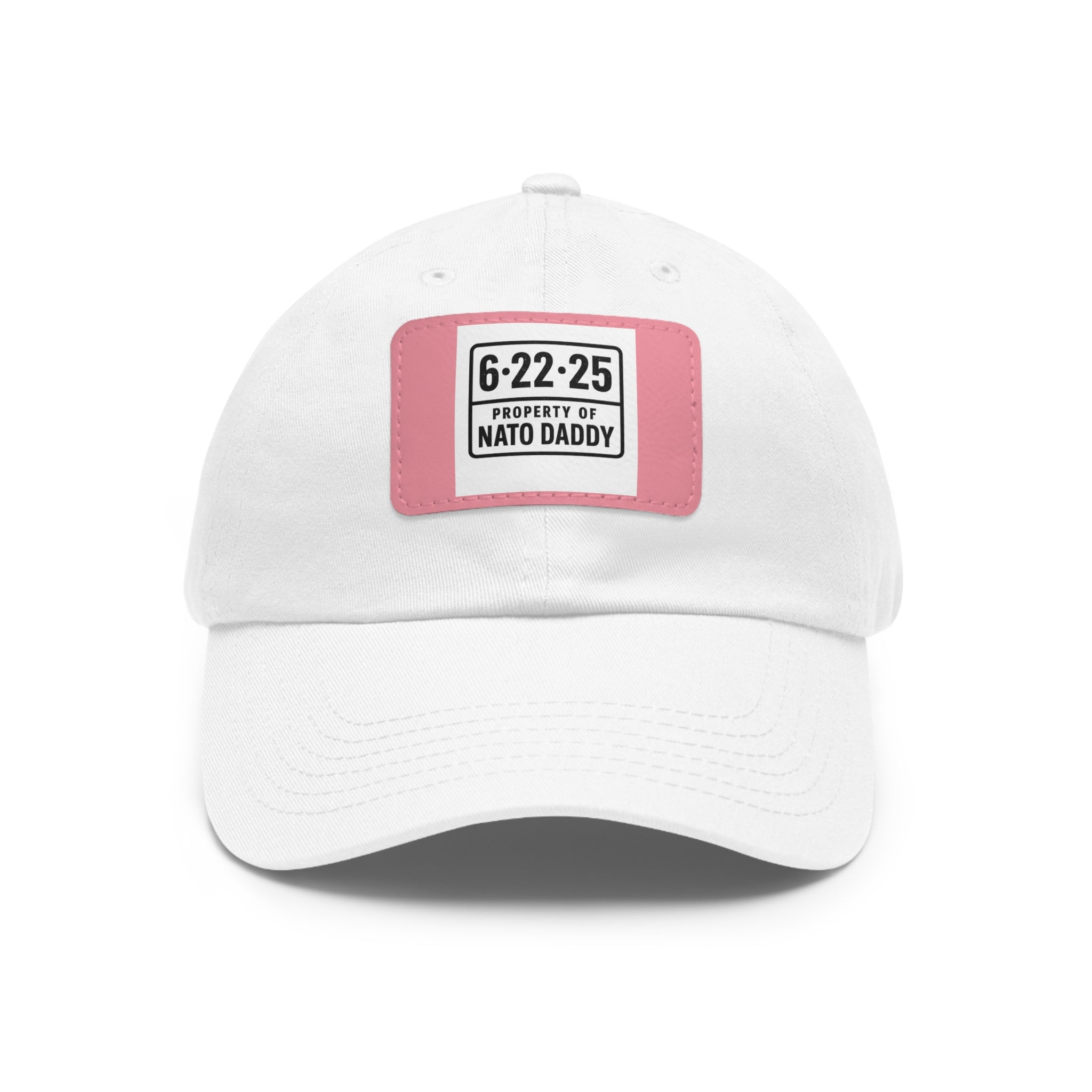 Dad Hat with Leather Patch | Personalized Gift for Dads, Birthday Hat, Outdoor Cap, Father’s Day Gift, Casual Style