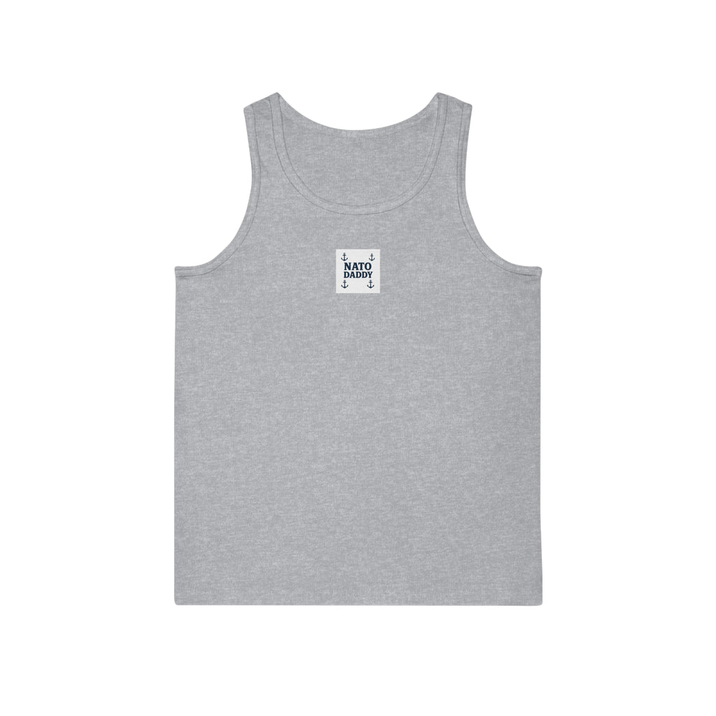 Unisex Softstyle™ Tank Top - Easy Breezy Summer Vibes, Perfect for Casual Outings, Fitness, Beach Days, Gifts, Everyday Wear