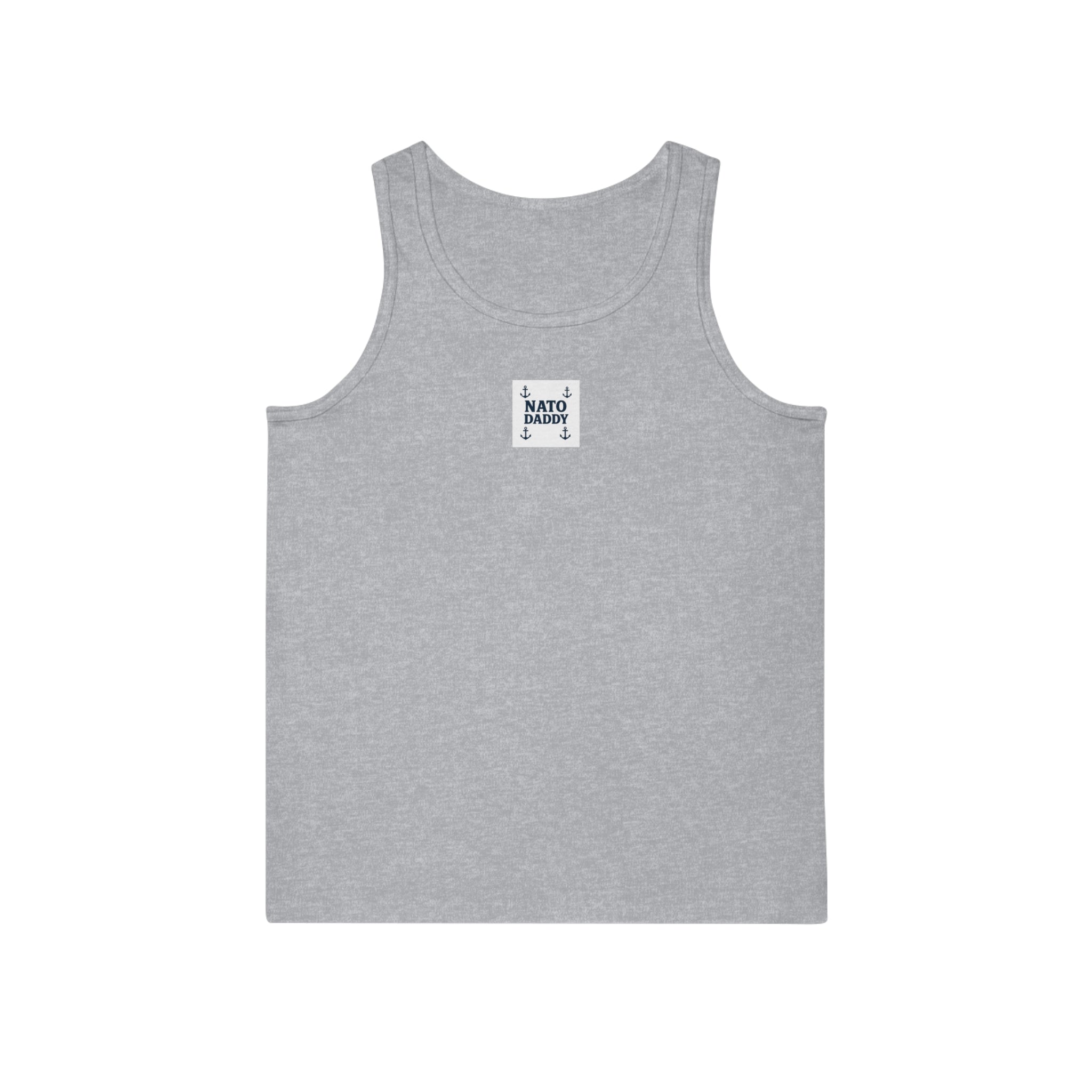 Unisex Softstyle™ Tank Top - Easy Breezy Summer Vibes, Perfect for Casual Outings, Fitness, Beach Days, Gifts, Everyday Wear