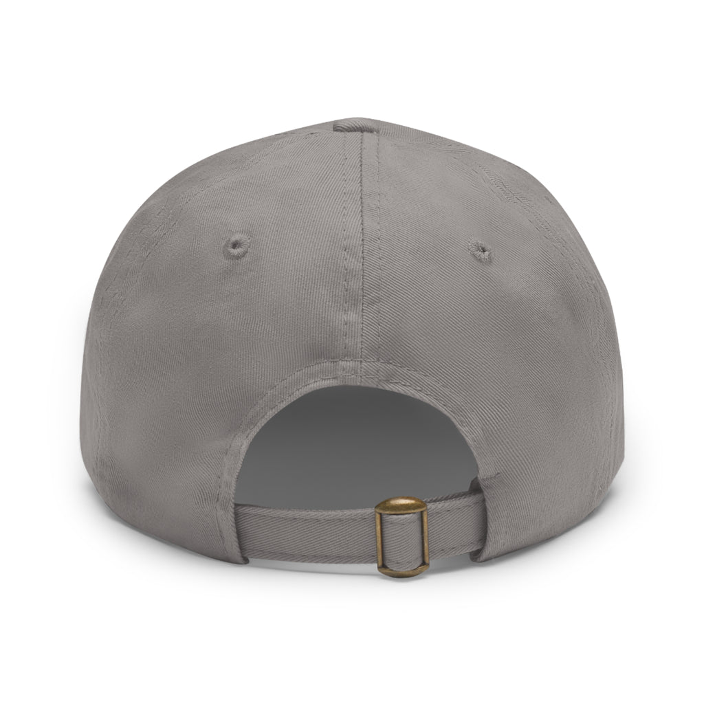Dad Hat with Leather Patch | Personalized Gift for Dads, Birthday Hat, Outdoor Cap, Father’s Day Gift, Casual Style