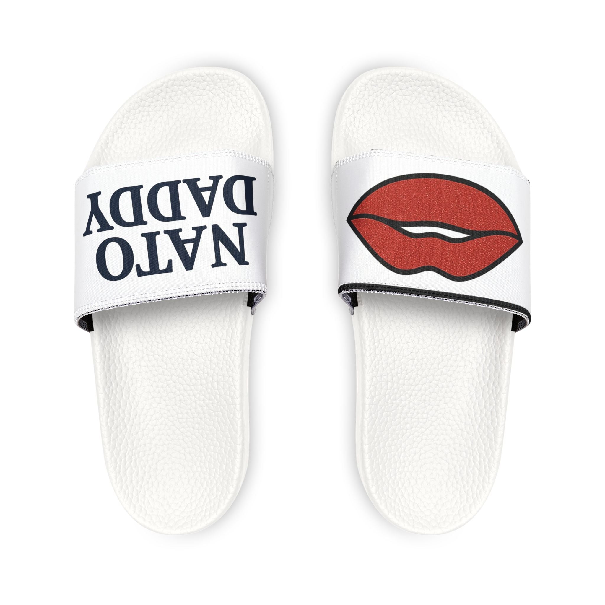 Sassy Men's Sandals – 'NATO DADDY' Slide Slippers for Summer Vibes, Cool Footwear, Pool Days, Gift for Him, Trendy Beachwear