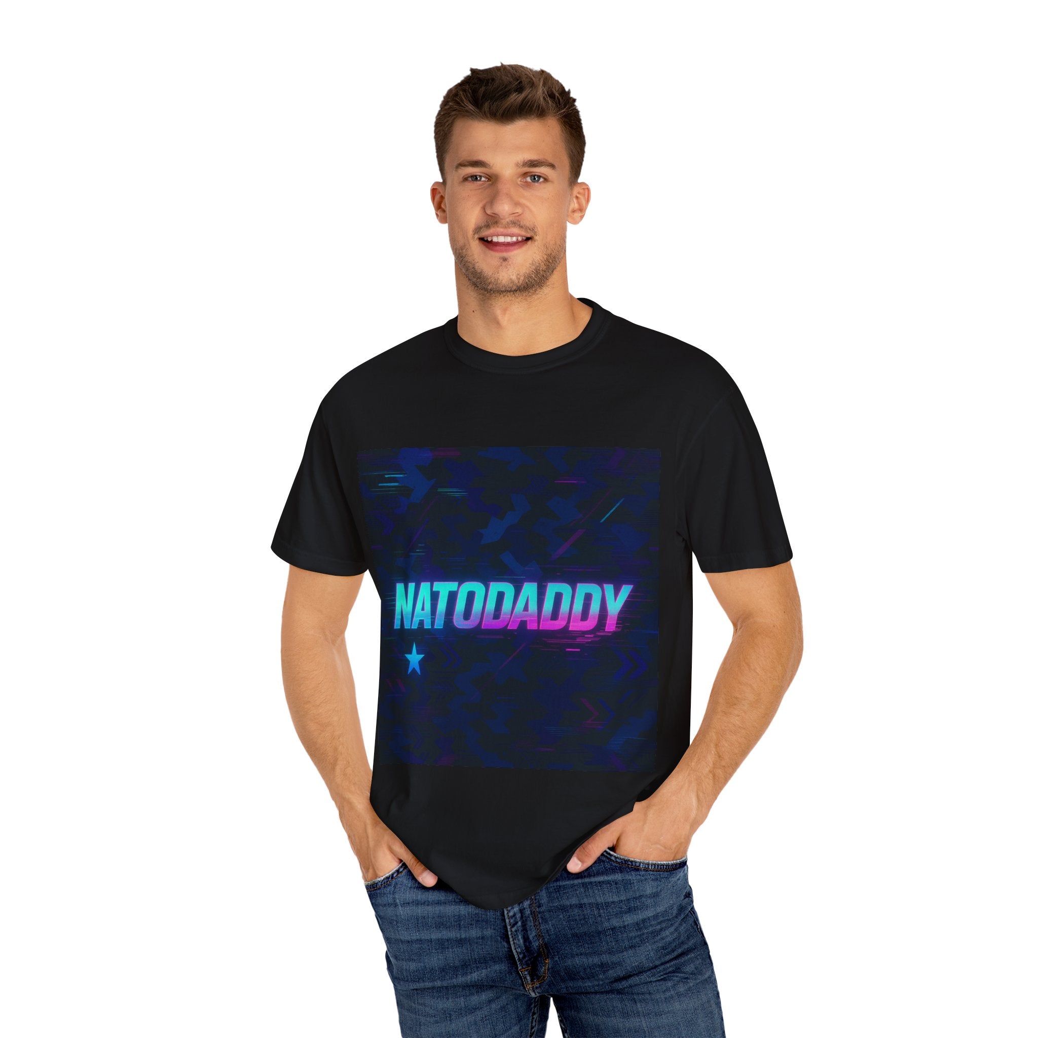 Cool Unisex Graphic T-Shirt for Dads, Natodaddy Gift for Father's Day, Casual Summer Tee, Trendy Gift for Dads, Stylish Statement Shirt
