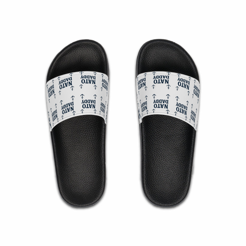 Stylish Men's Slide Sandals for Summer, Perfect for Relaxation, Beach Days, Gifts for Dads and Grads, Nautical Vibe, Casual Footwear